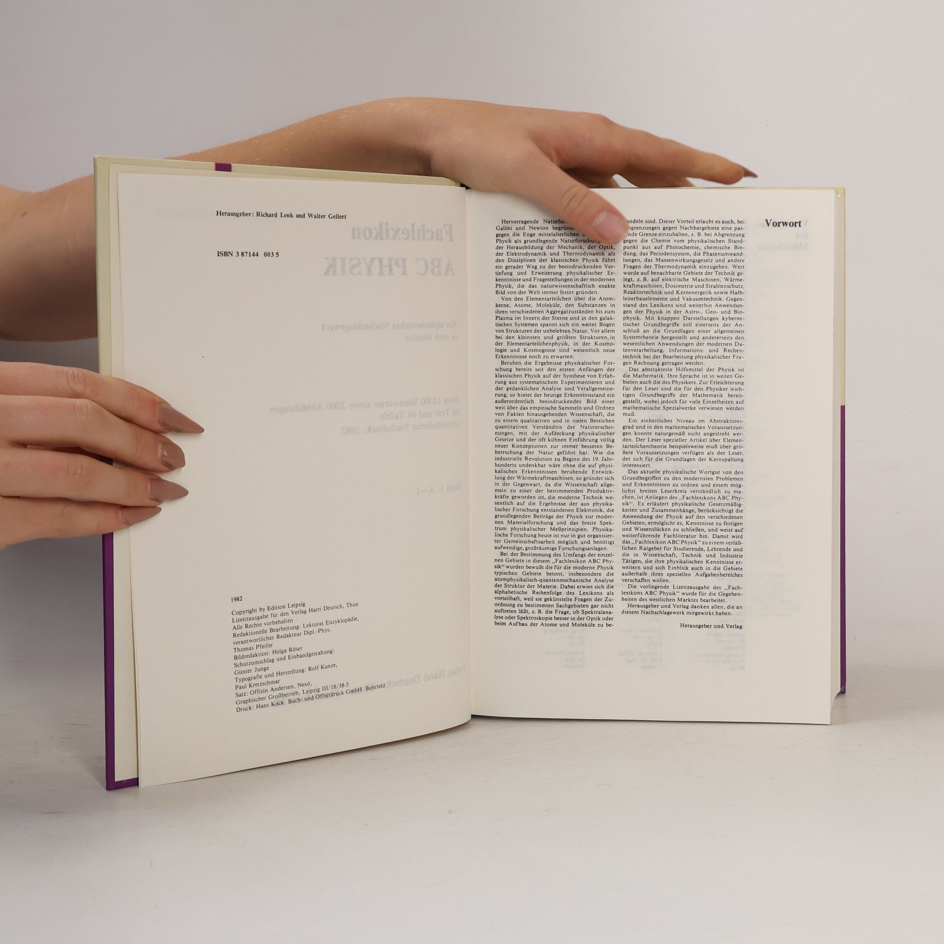 Autorenkollektiv Fachlexikon ABC Physik 1 A-L
