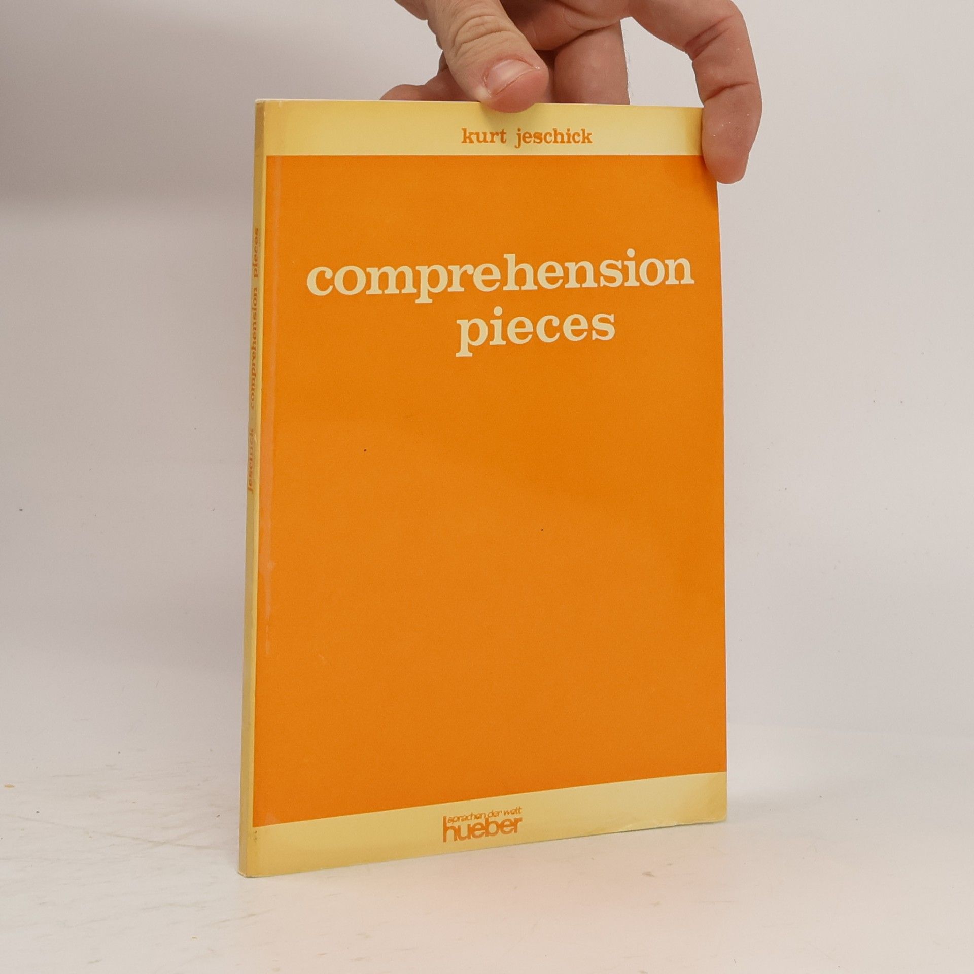 Kurt Jeschick comprehension pieces