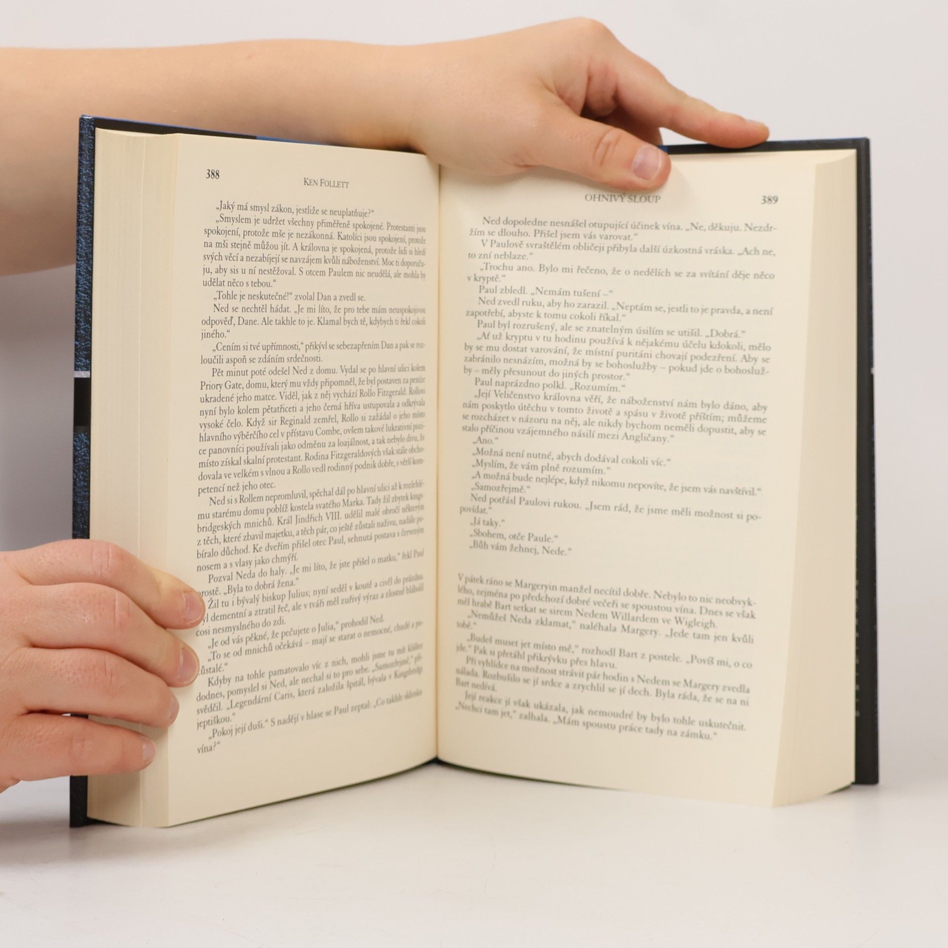 Ken Follett Ohnivý sloup