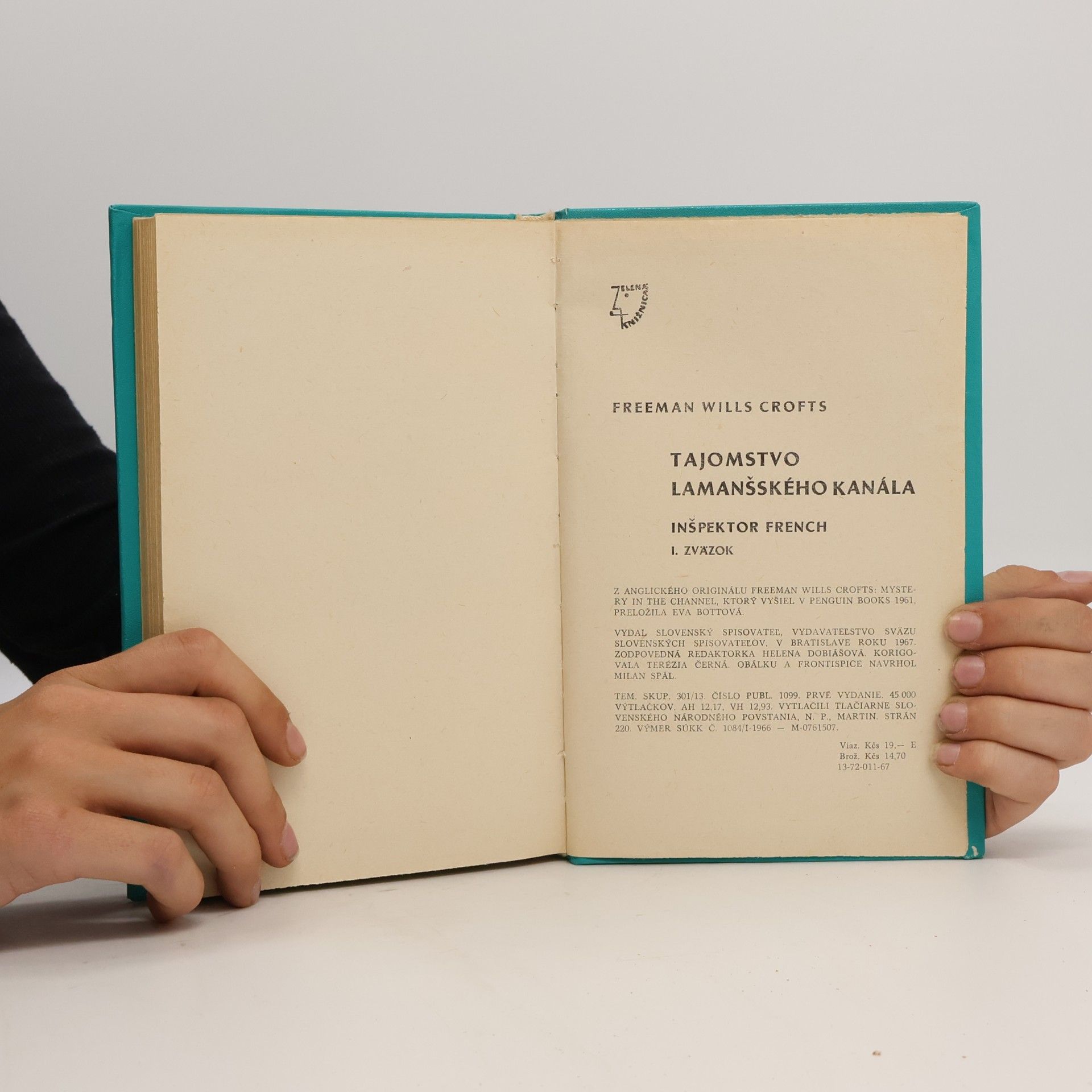 Freeman Wills Crofts Inšpektor French 1