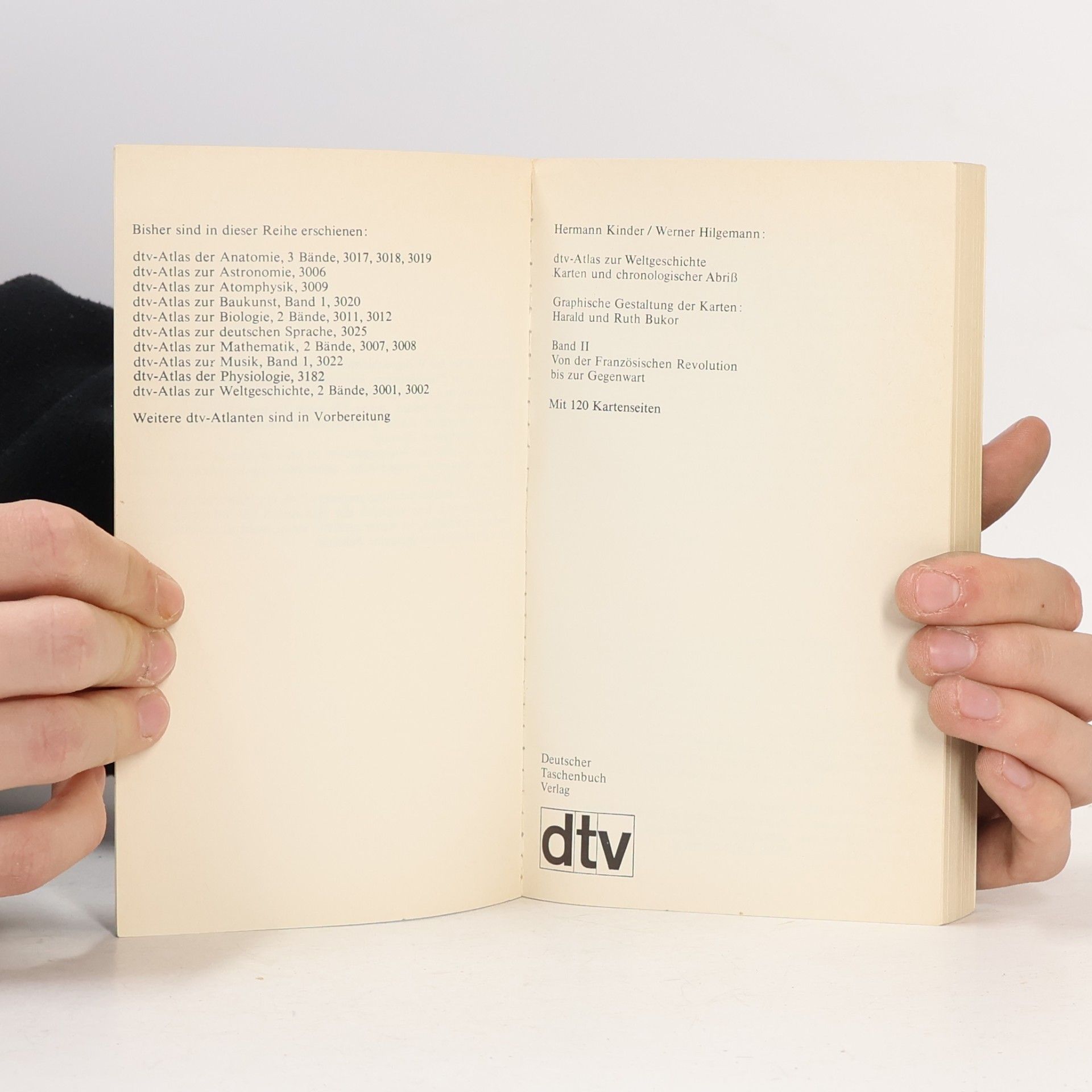 Hermann Kinder Dtv-Atlas zur Weltgeschichte. Band 2