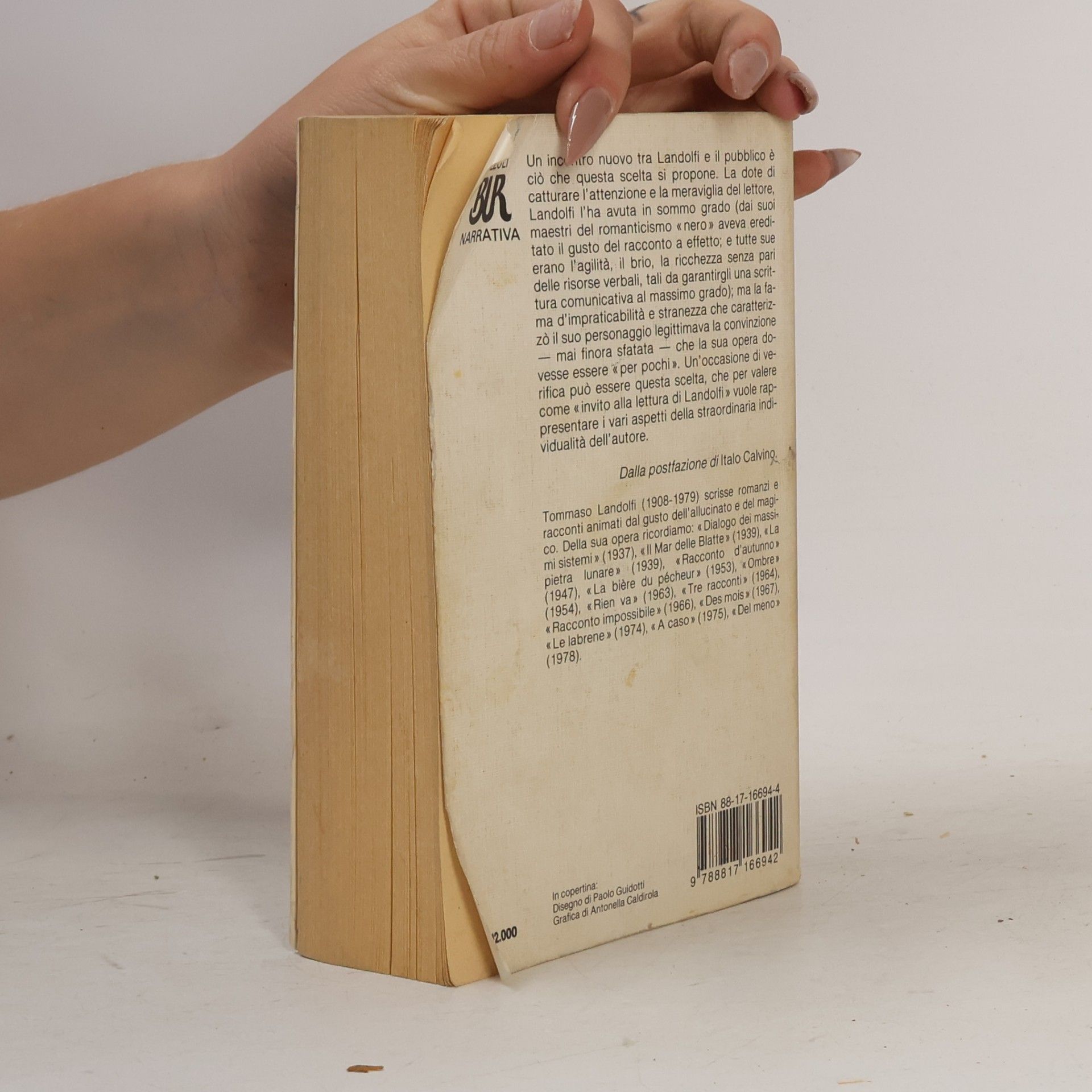 Tommaso Landolfi Le più belle pagine scelte da Italo Calvino