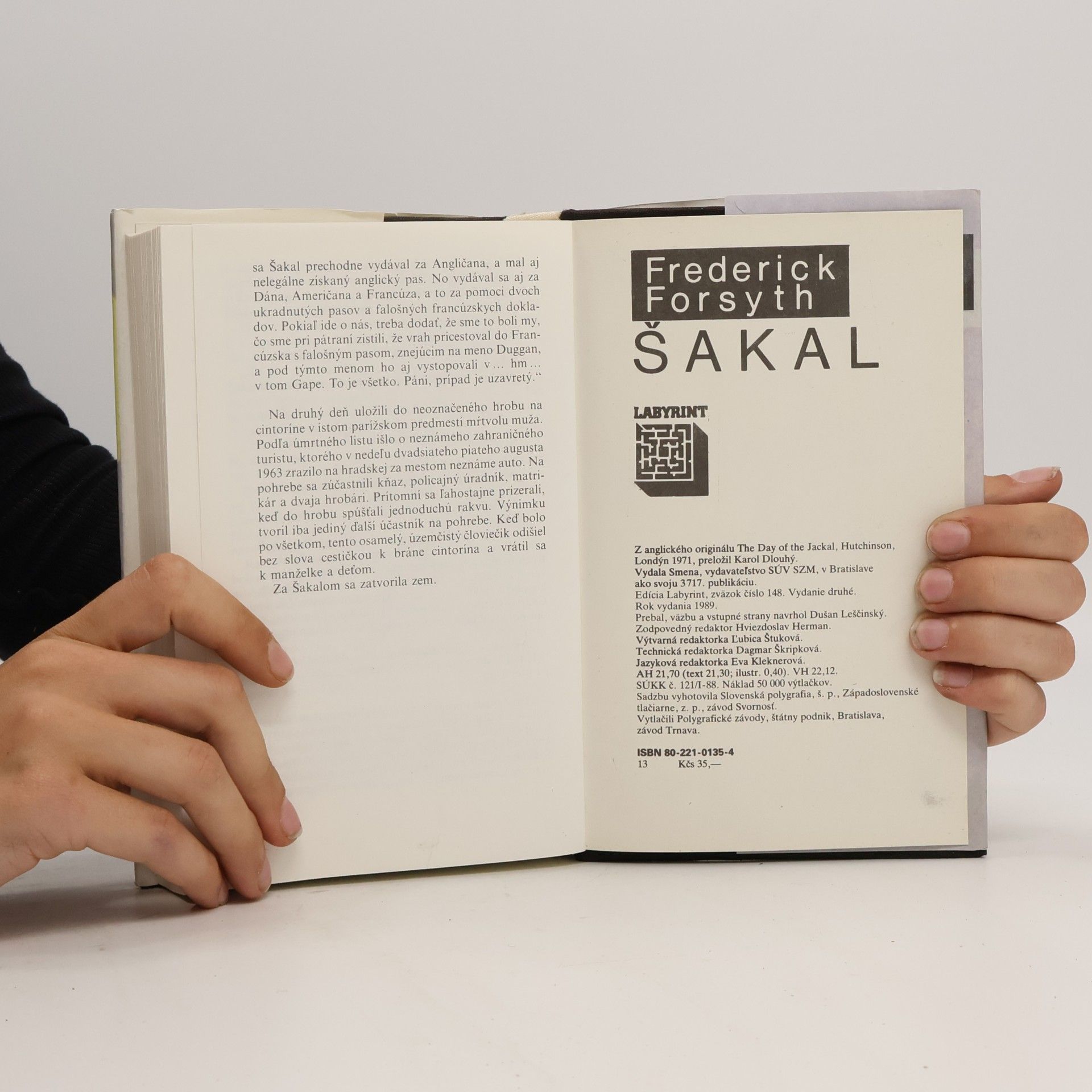 Frederick Forsyth Šakal