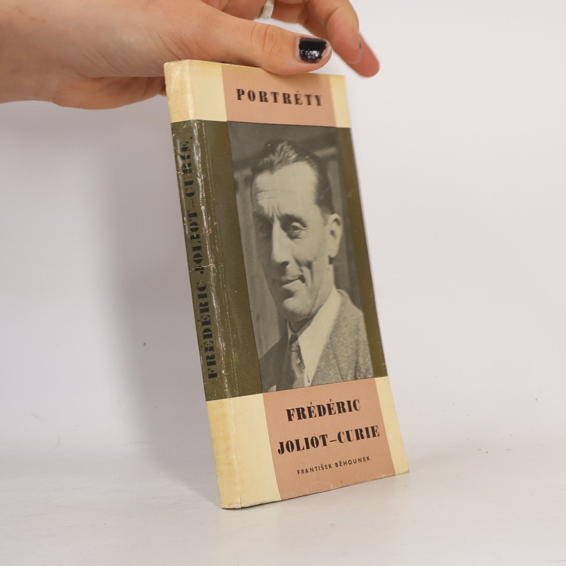 František Běhounek Portréty. Frédéric Joliot-Curie