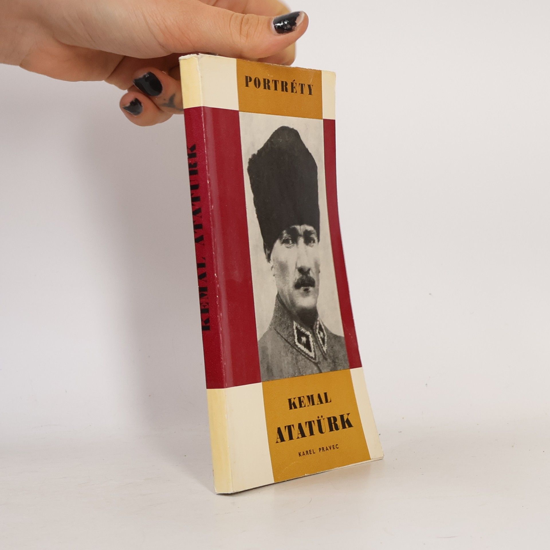 Karel Pravec Portréty. Kemal Atatürk