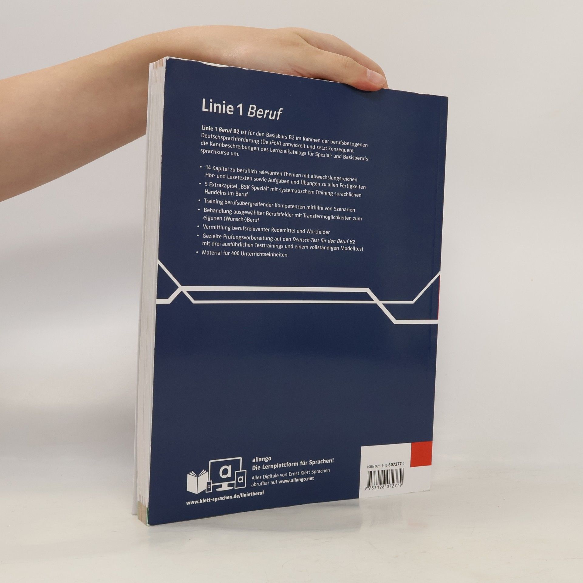 Ulrike Moritz Linie 1 Beruf B2 – Hybride Ausgabe allango: Deutsch für Berufssprachkurse. Kurs- und Übungsbuch mit Audios und Videos inklusive Lizenzschlüssel ... 1 Beruf: Deutsch für Berufssprachkurse)