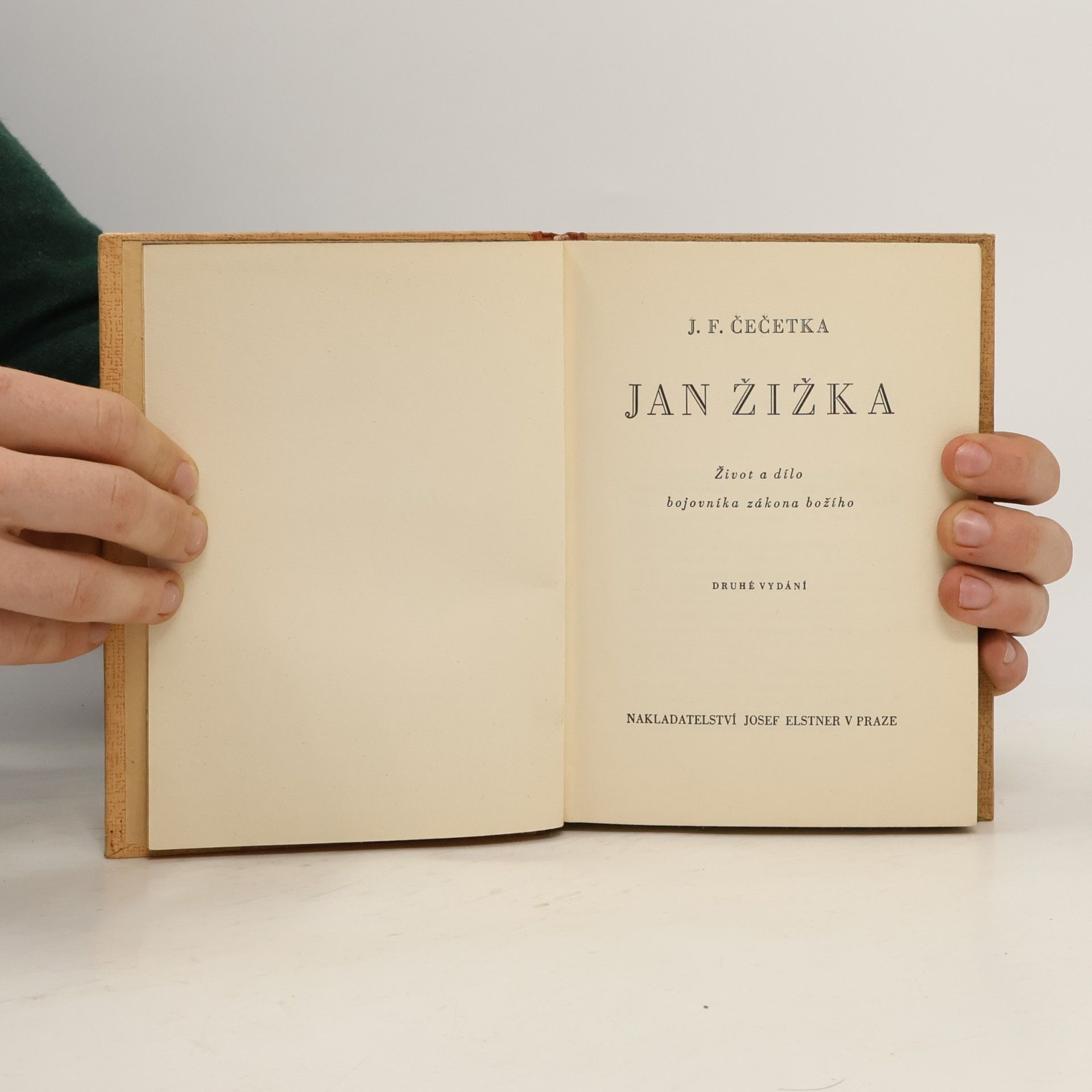 František Josef Čečetka JAN ŽIŽKA XVIII