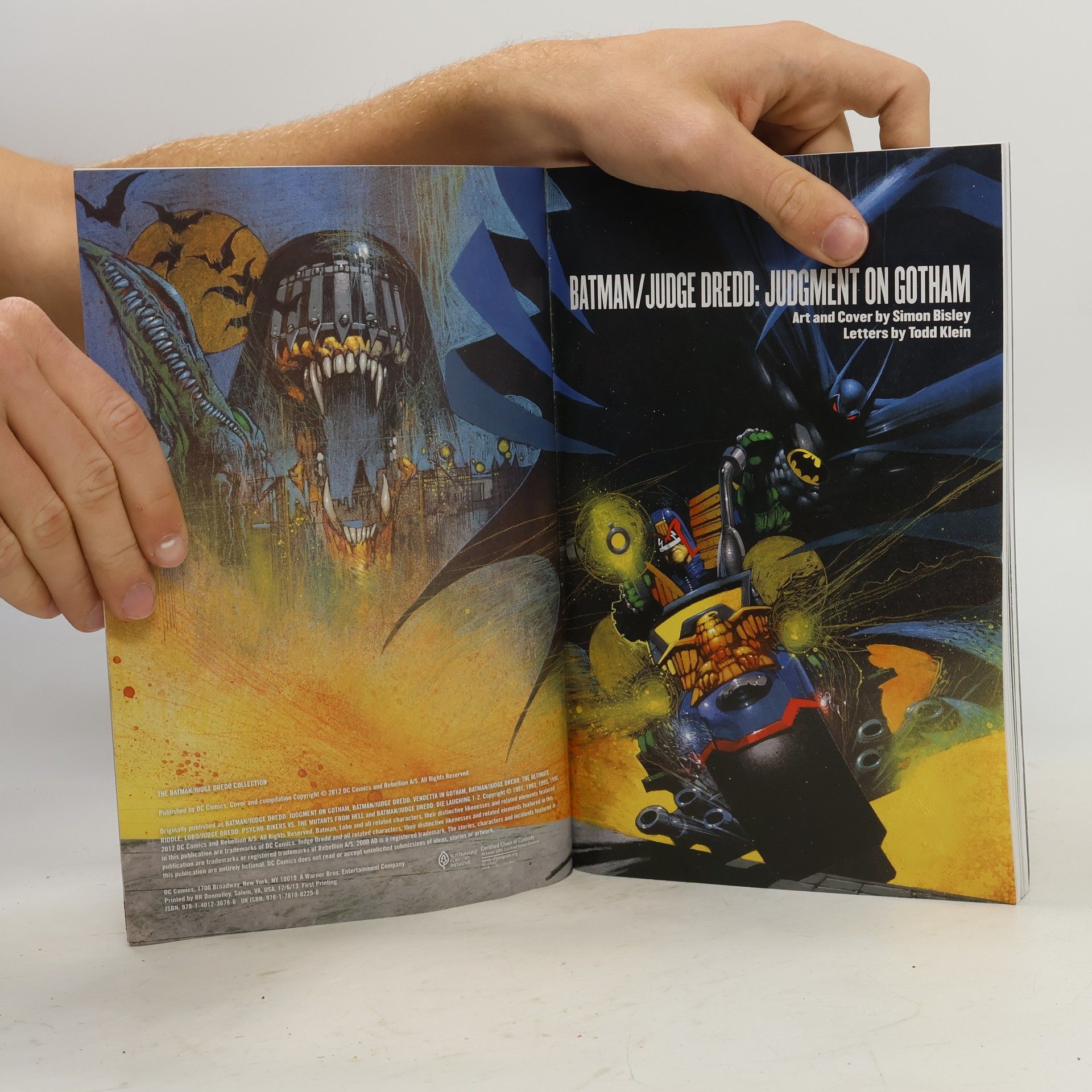 John Wagner The Batman/Judge Dredd Collection