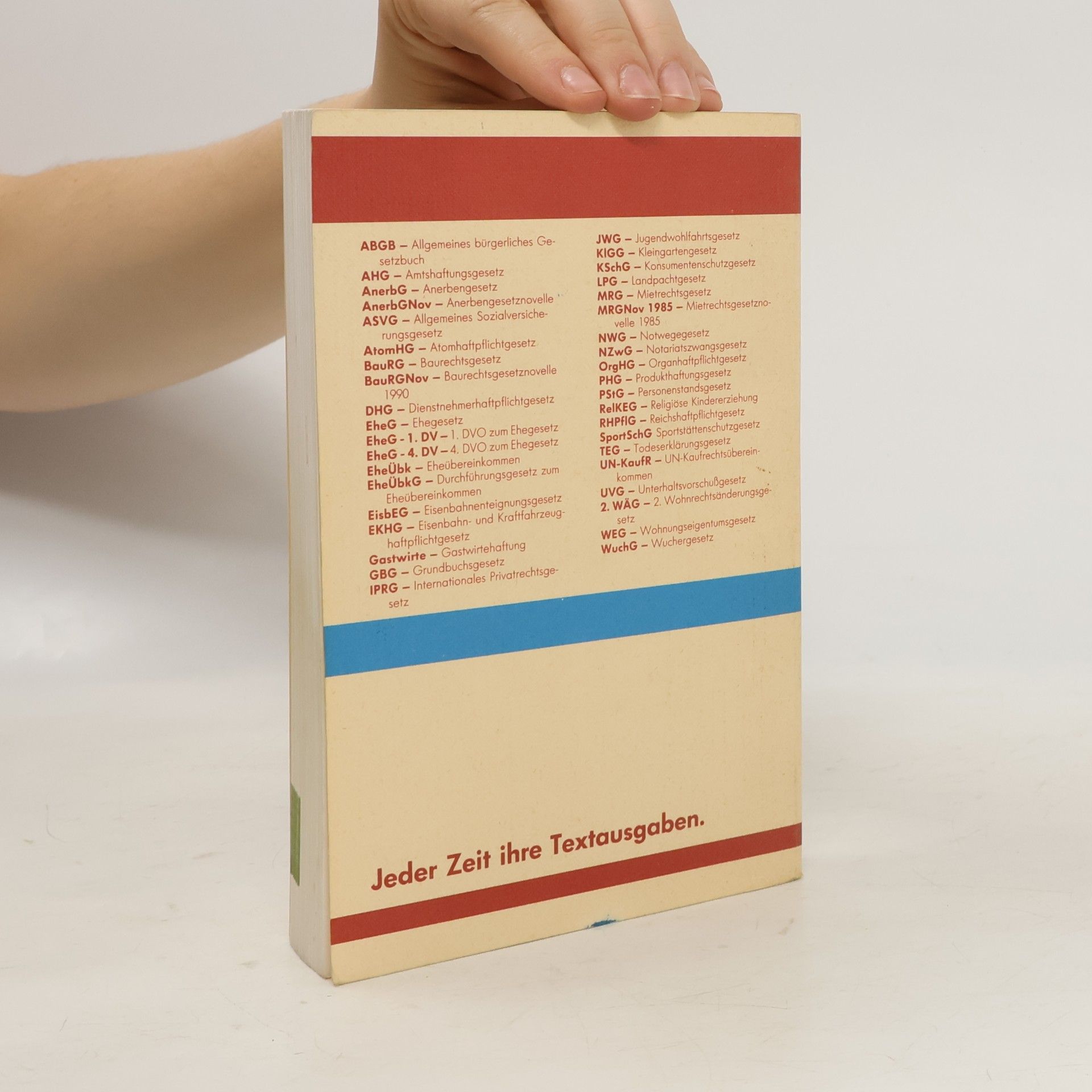 Walter List Manz Texte im 'A bis Z-System': Zivilrecht