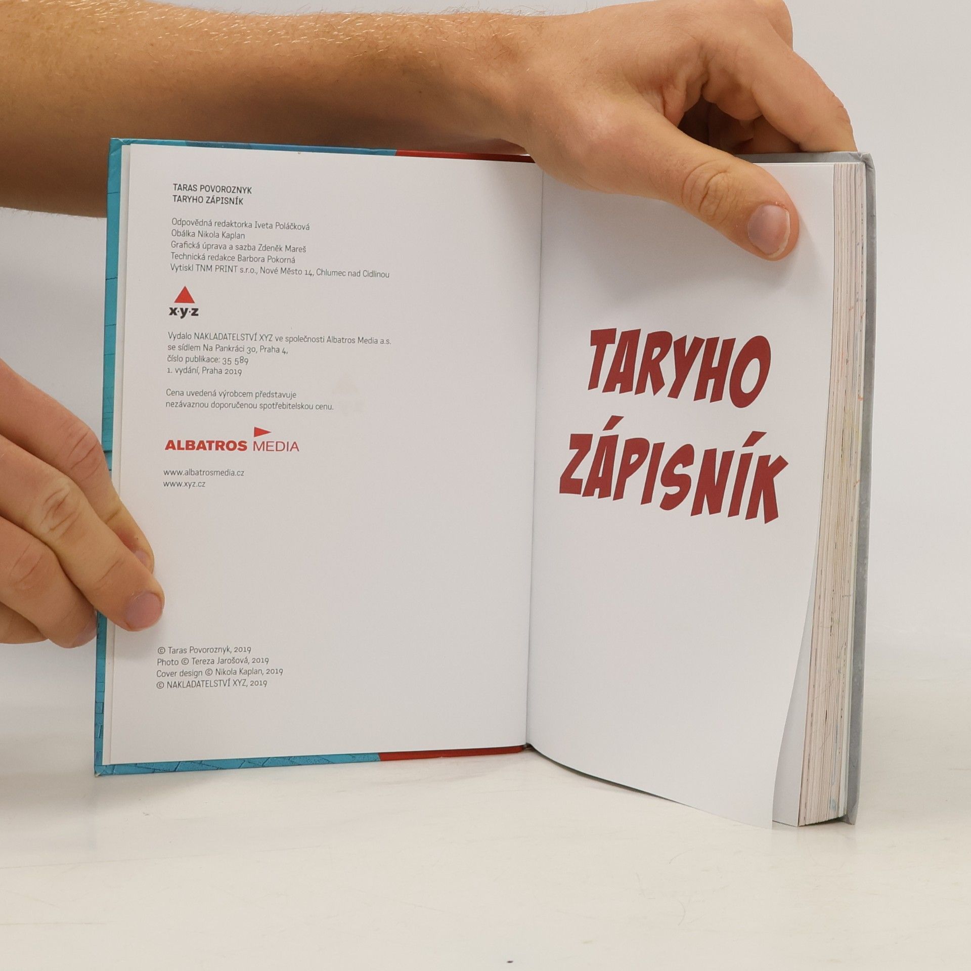 Taras Povoroznyk Taryho zápisník