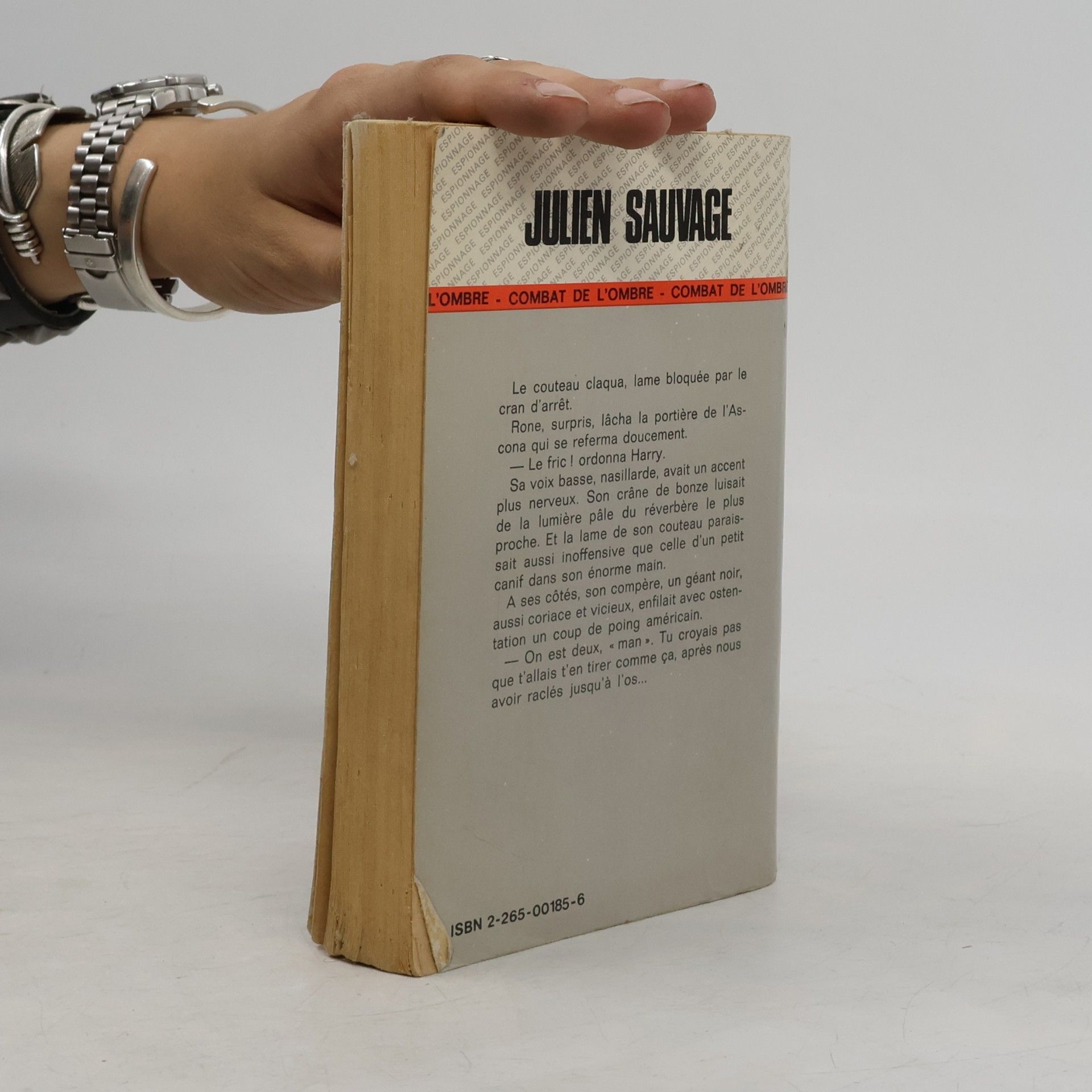 Julien Sauvage Combat de l'ombre: Le tueur d'Amsterdam
