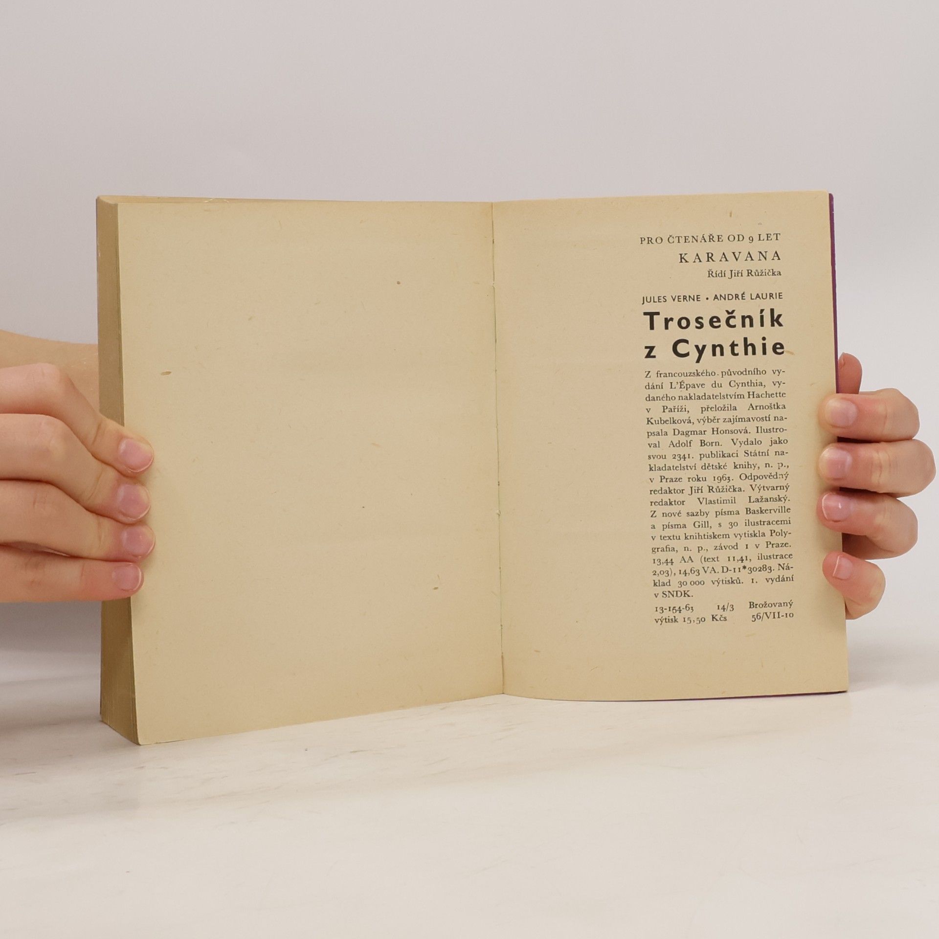 Jules Verne Trosečník z Cynthie