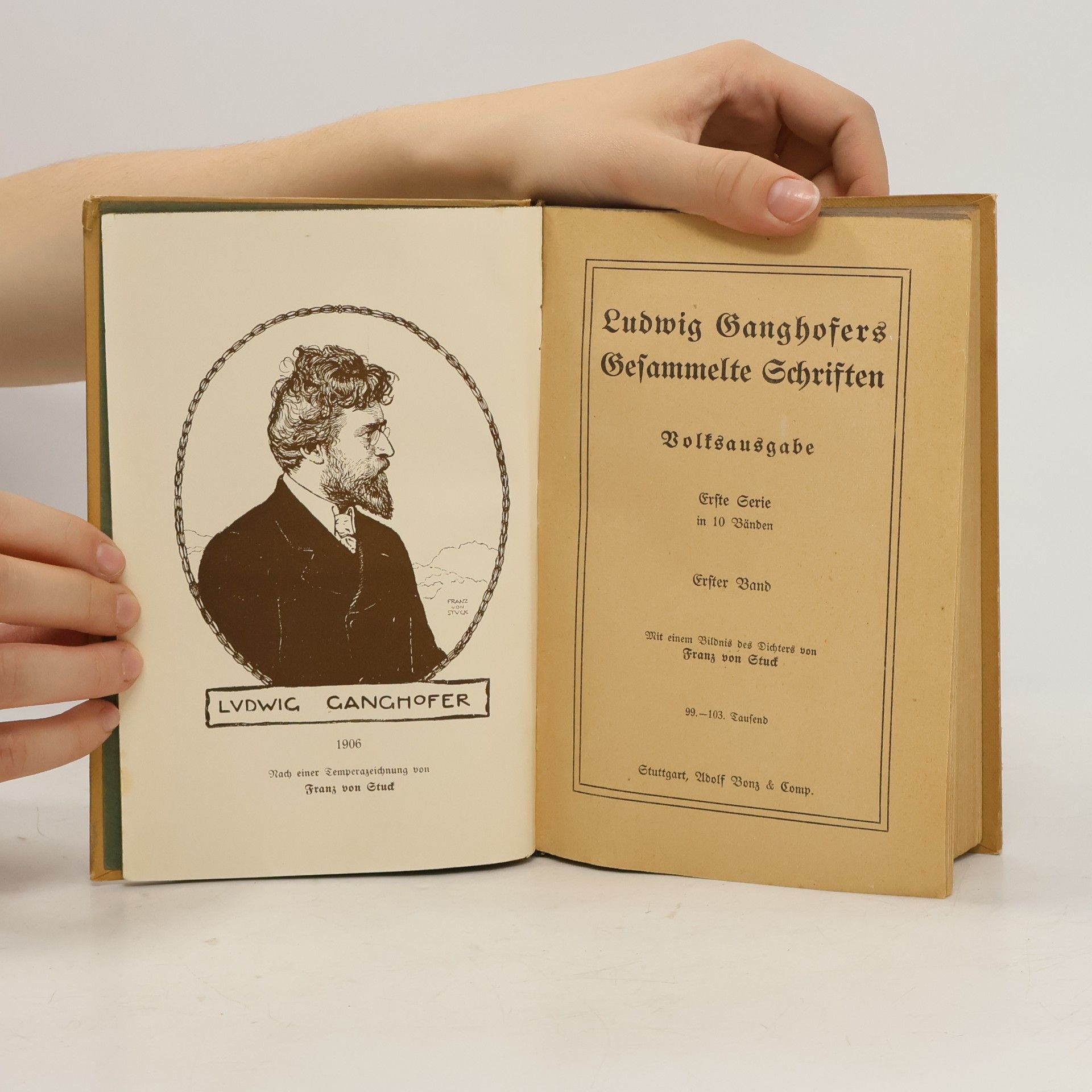 Ludwig Ganghofer Gesammelte Schriften 1. Band 1-2