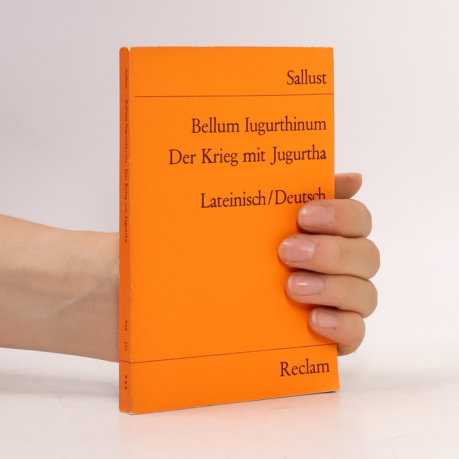 Gaius Sallustius Crispus Bellum Iugurthinum