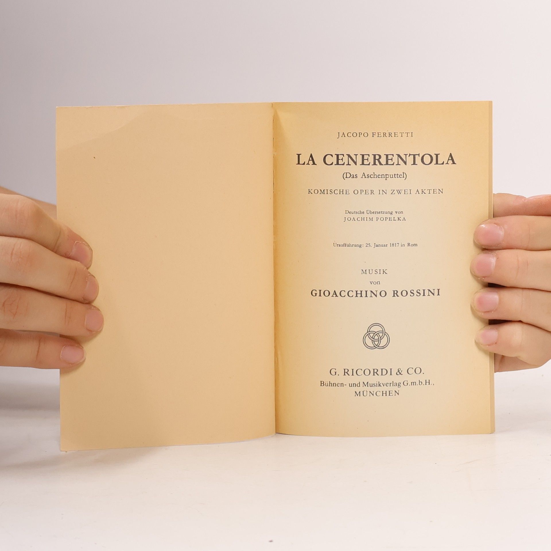 Gioachino Rossini La Cenerentola