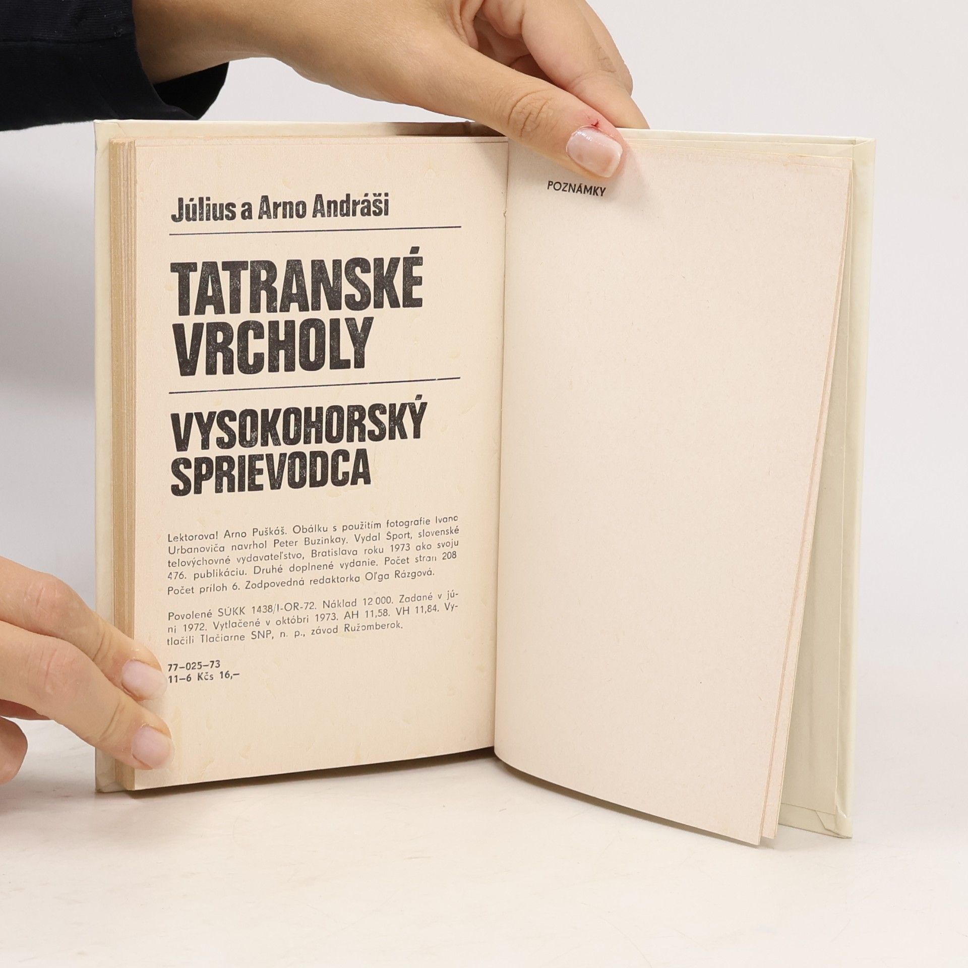 Július Andráši Tatranské vrcholy