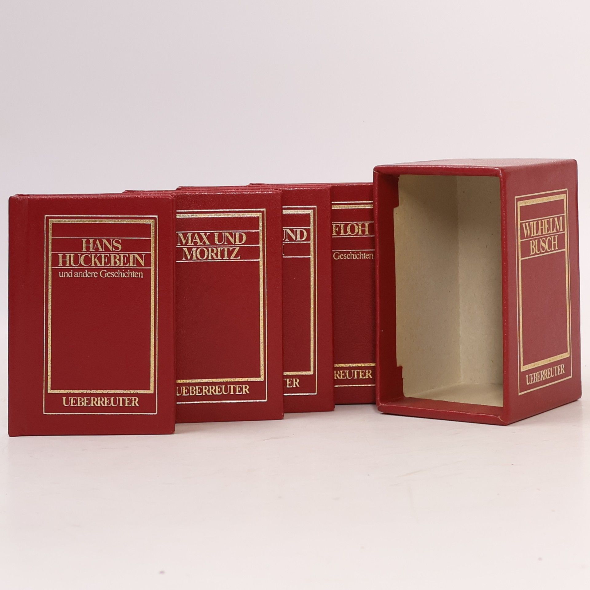 Wilhelm Busch Max und Moritz, Plisch und Plum, Hans Huckebein, Der Floh und andere Geschichten