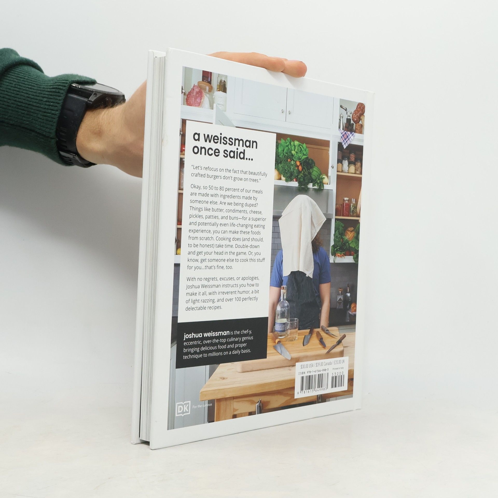 Joshua Weissman Joshua Weissman: An Unapologetic Cookbook