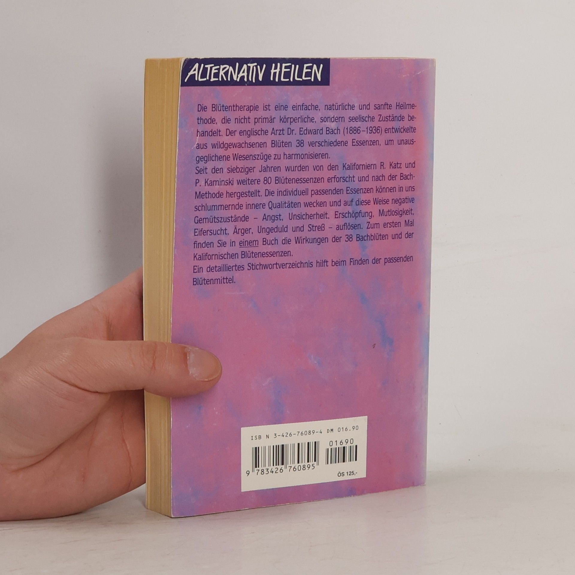 Anette Frankenberger Das grosse Buch der Blütenessenzen
