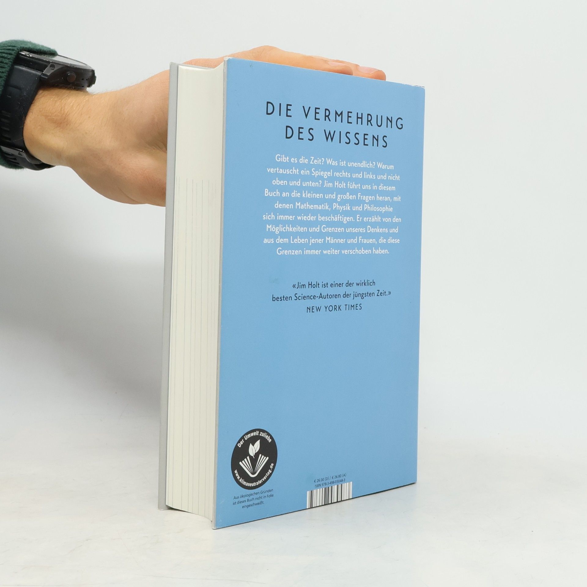 Jim Holt Als Einstein und Gödel spazieren gingen