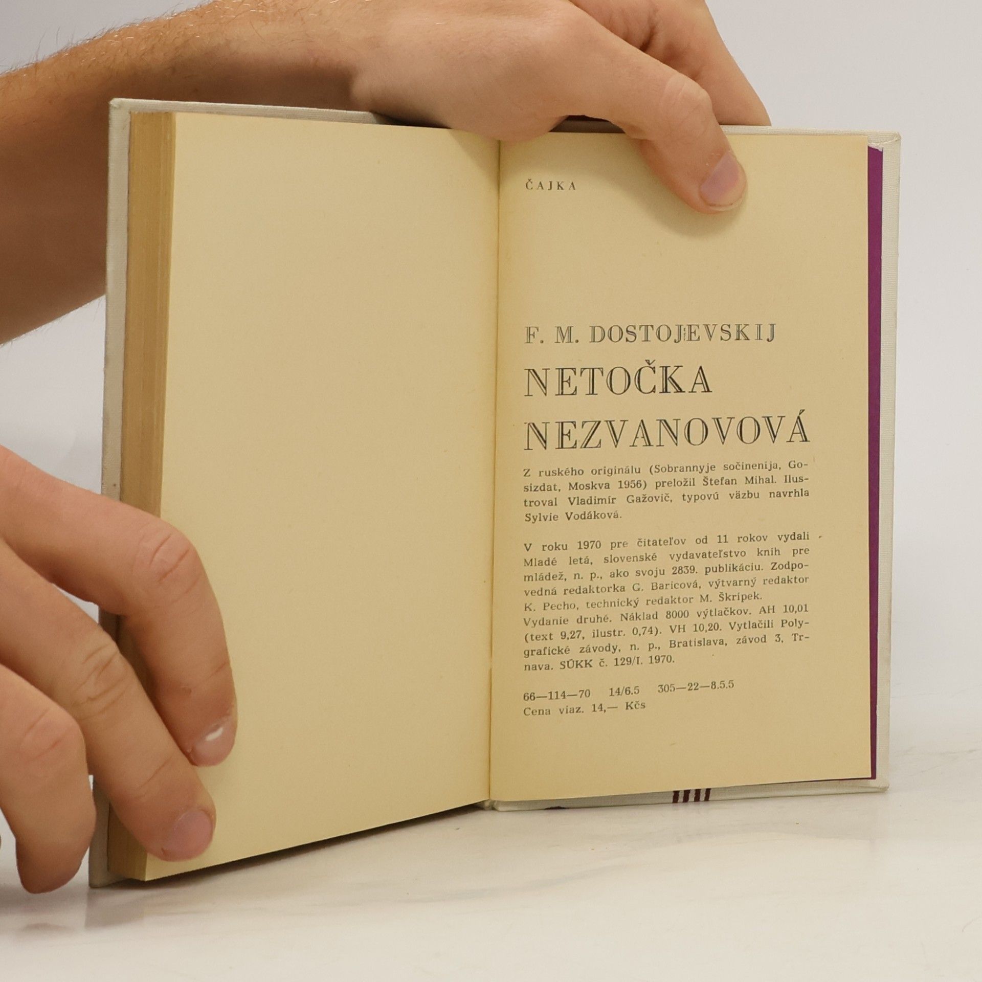 Fjodor Michailowitsch Dostojewski Netočka Nezvanovová