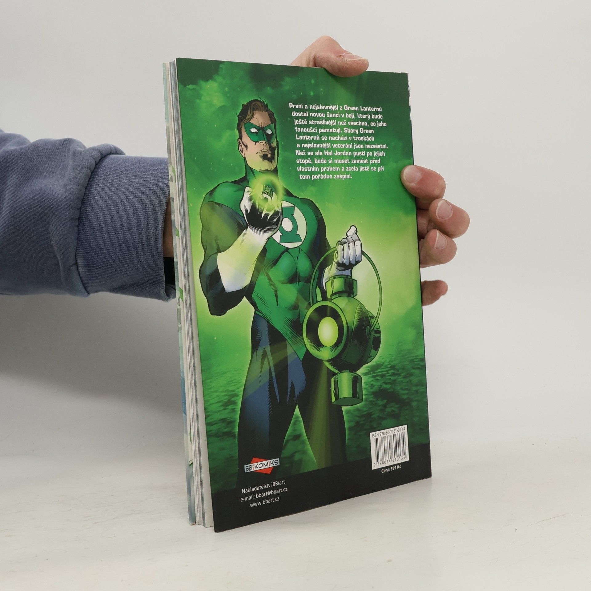 Geoff Johns Green Lantern : žádný strach