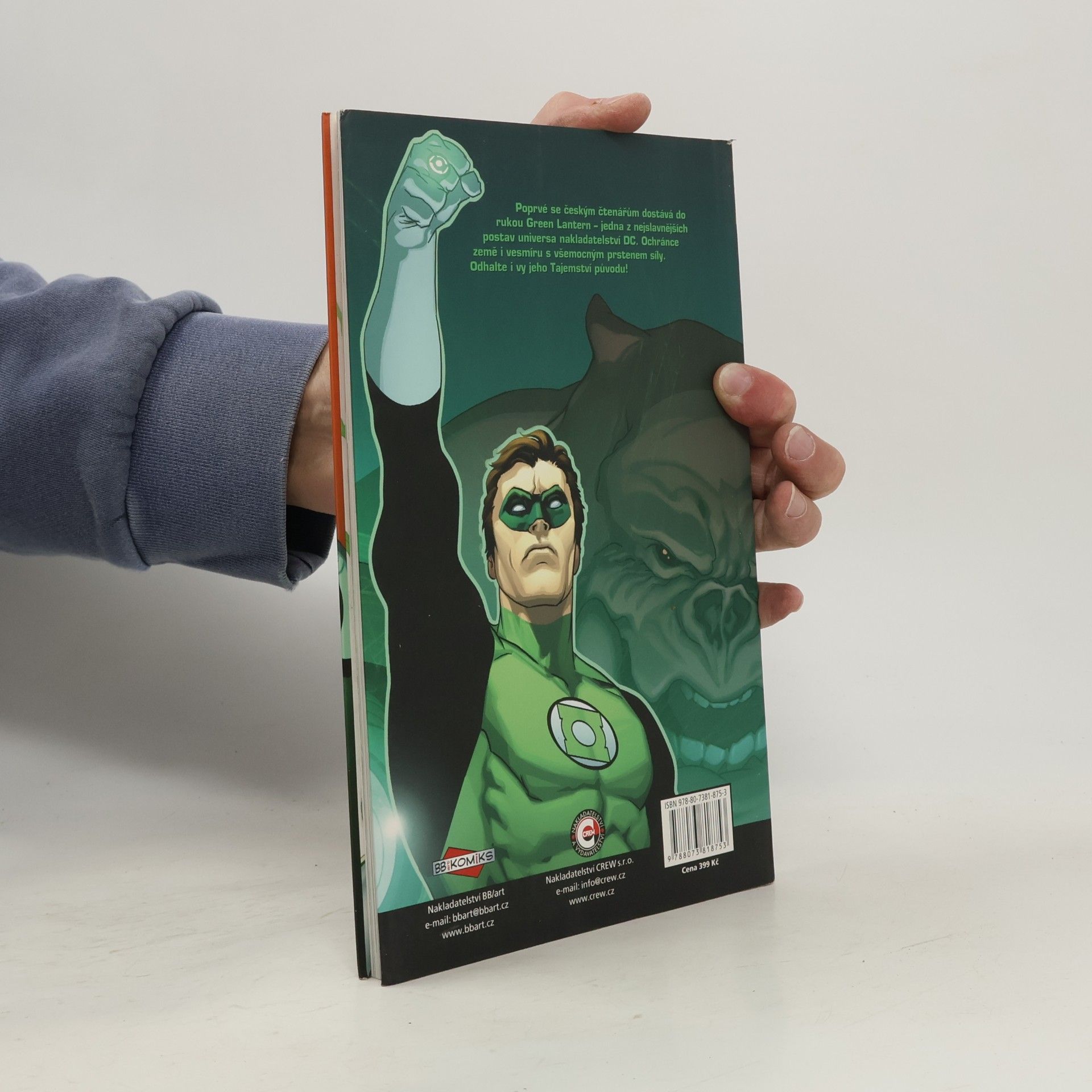 Geoff Johns Green Lantern. Tajemství původu