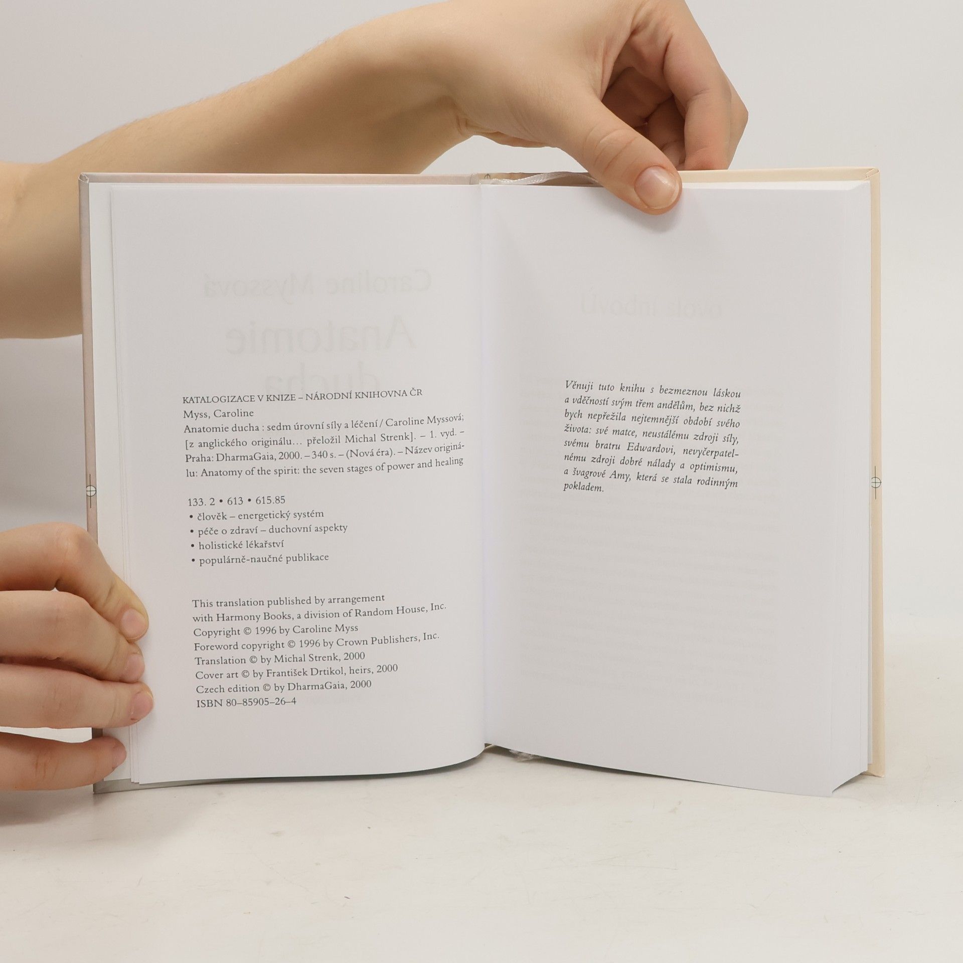 Caroline Myss Anatomie ducha