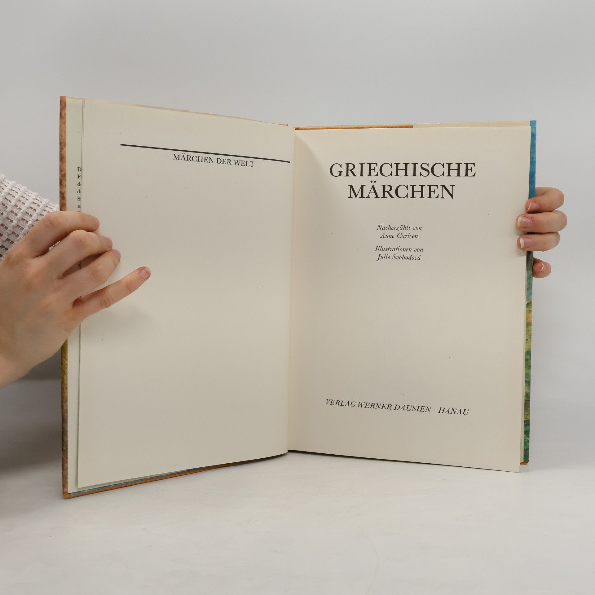 Anne Carlsen Griechische Märchen
