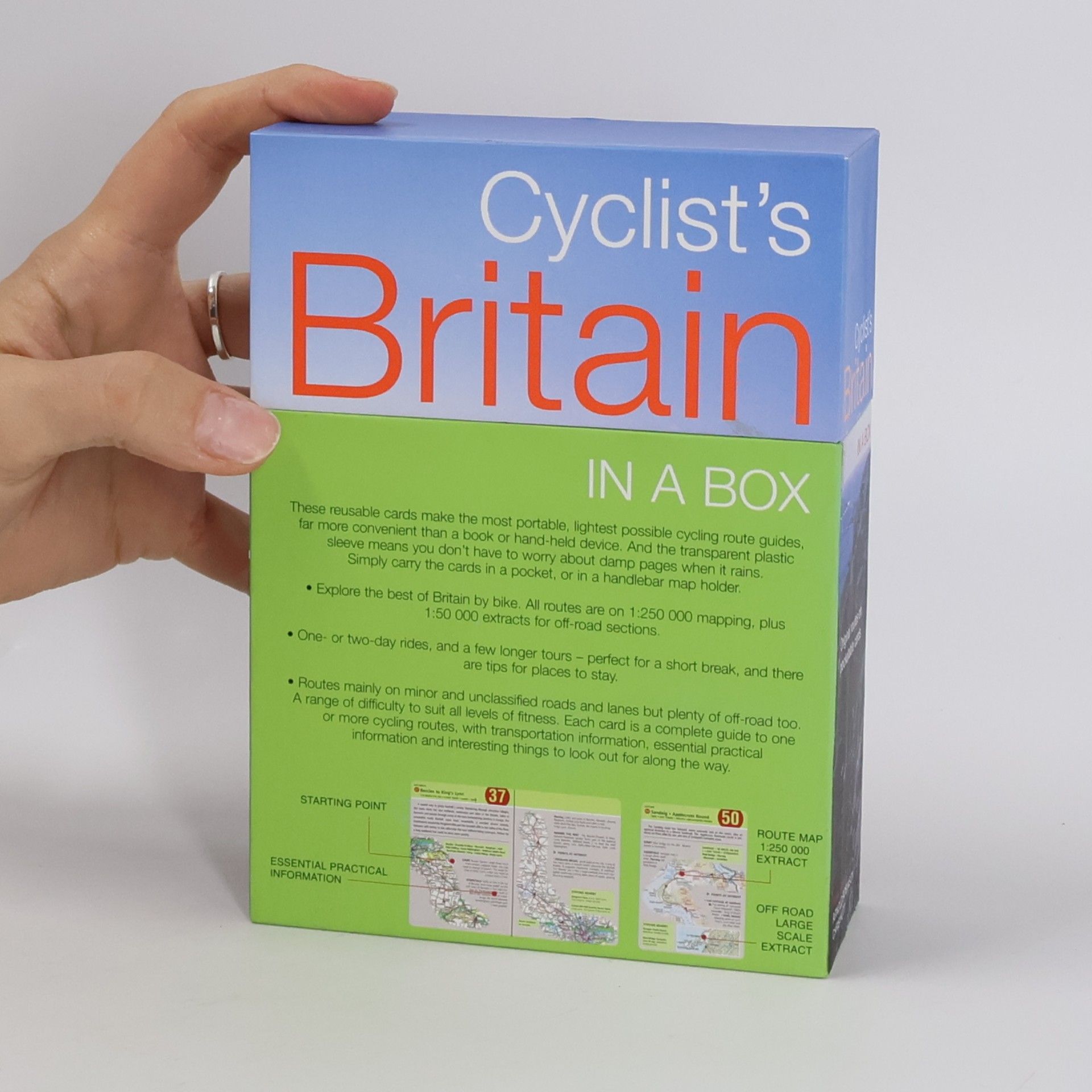 Duncan Petersen Publishing Cyclist's Britain in a Box