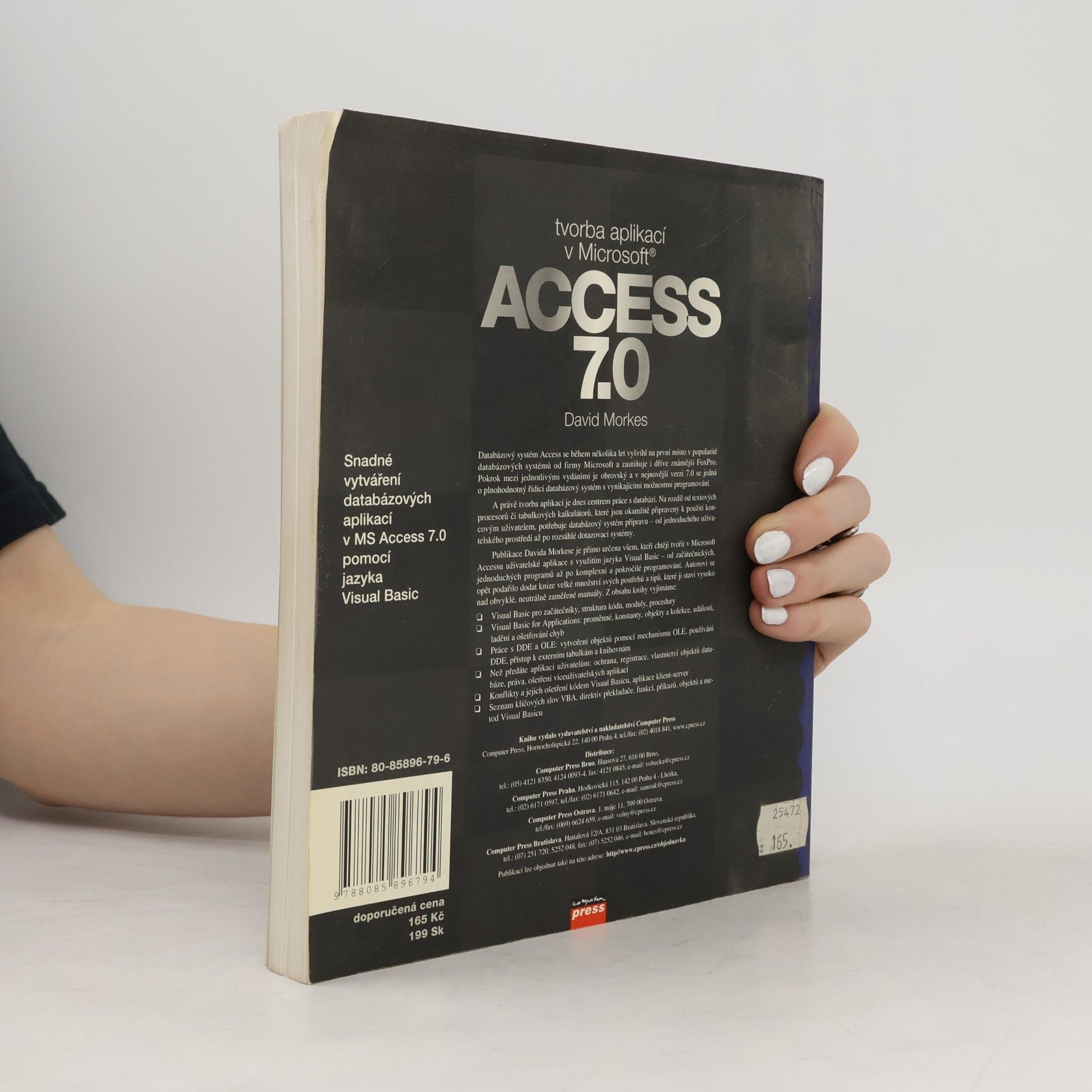 David Morkes Tvorba aplikací v Microsoft Access 7.0