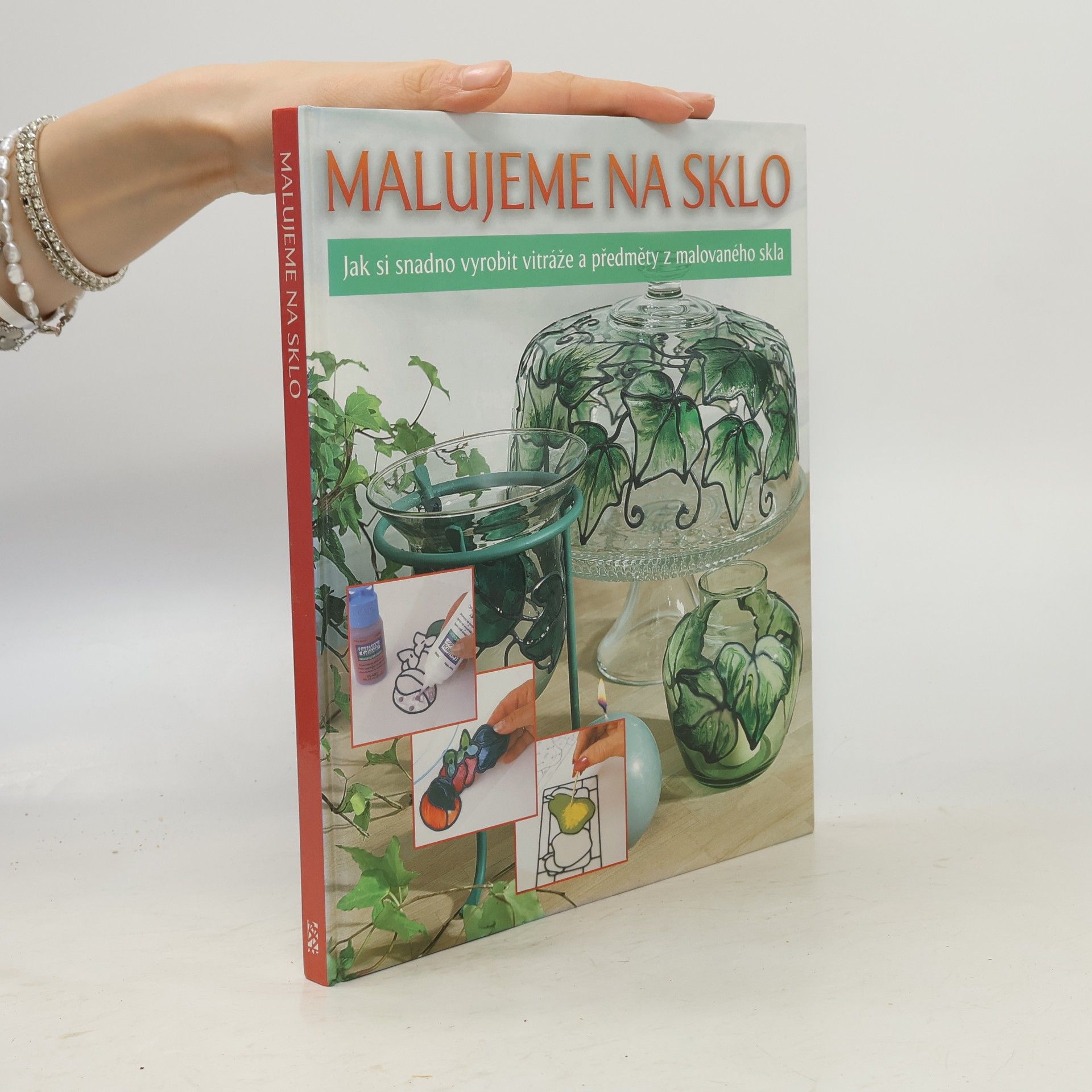 Petra Klůfová Malujeme na sklo: Jak si snadno vyrobit vitráže a předměty z malovaného skla