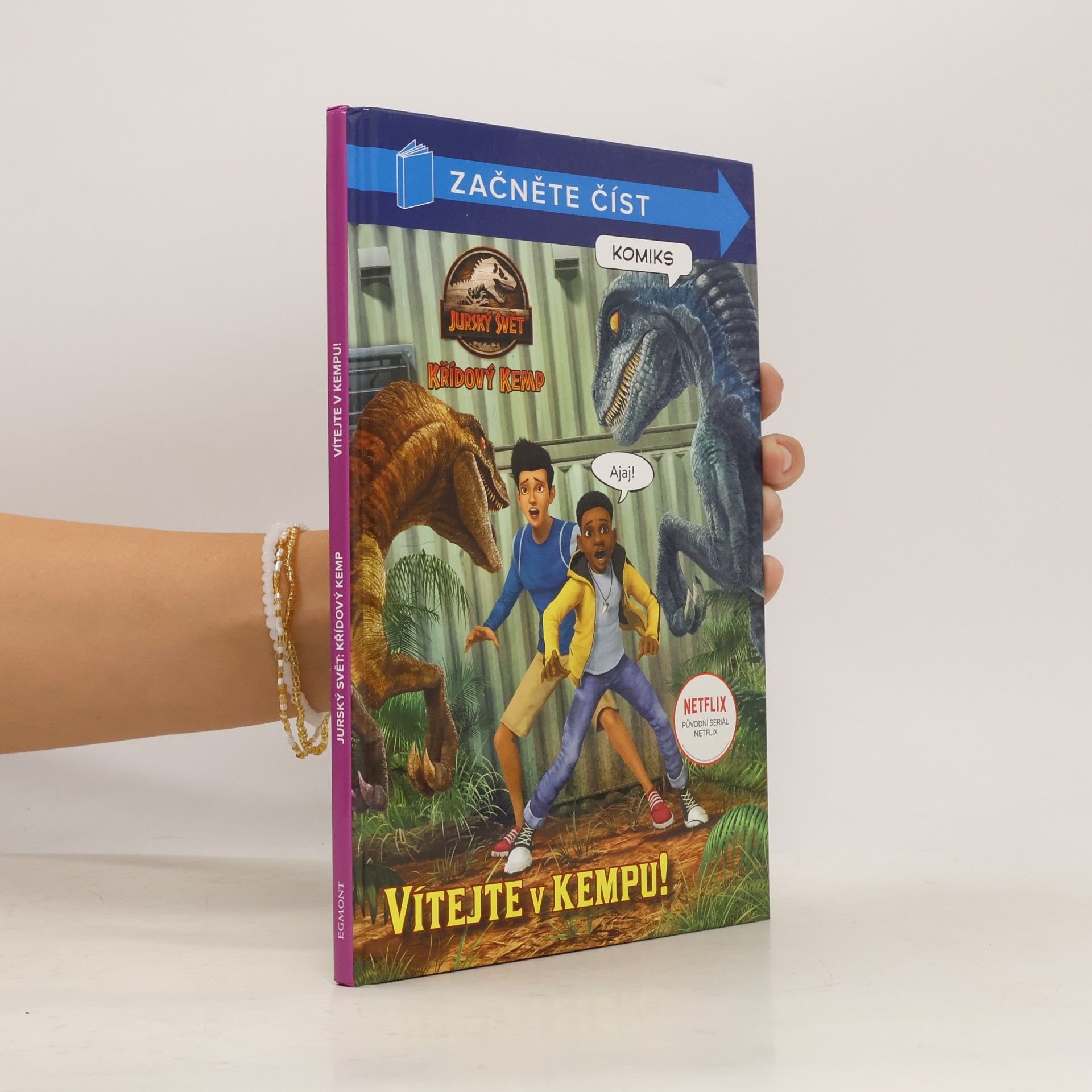 Jurský svět - Křídový kemp: komiks. Vítejte v kempu!