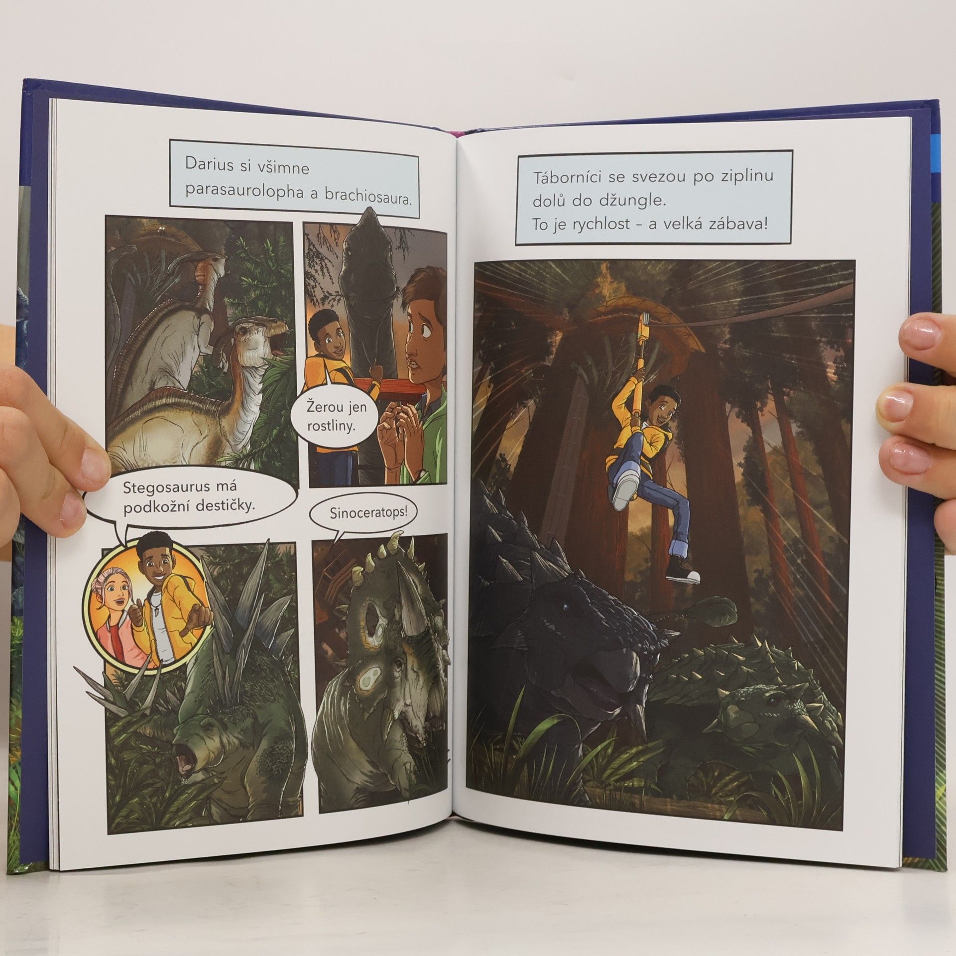 Steve Behling Jurský svět - Křídový kemp: komiks. Vítejte v kempu!