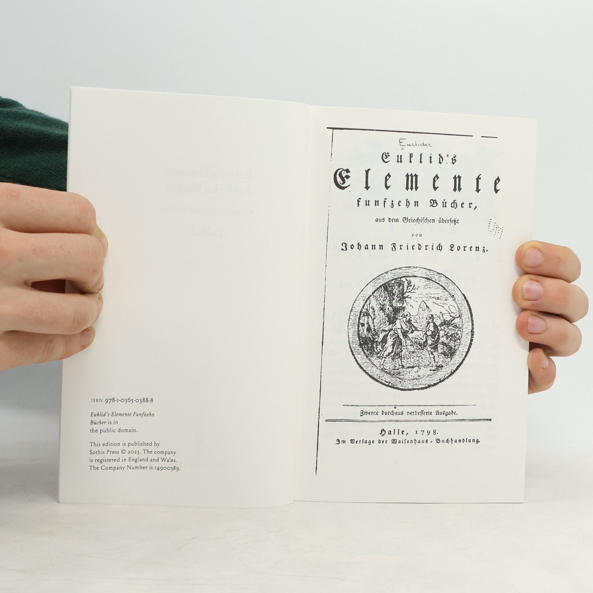 Euklid Euklid's Elemente Funfzehn Bücher: Aus dem Griechischen Übersetzt