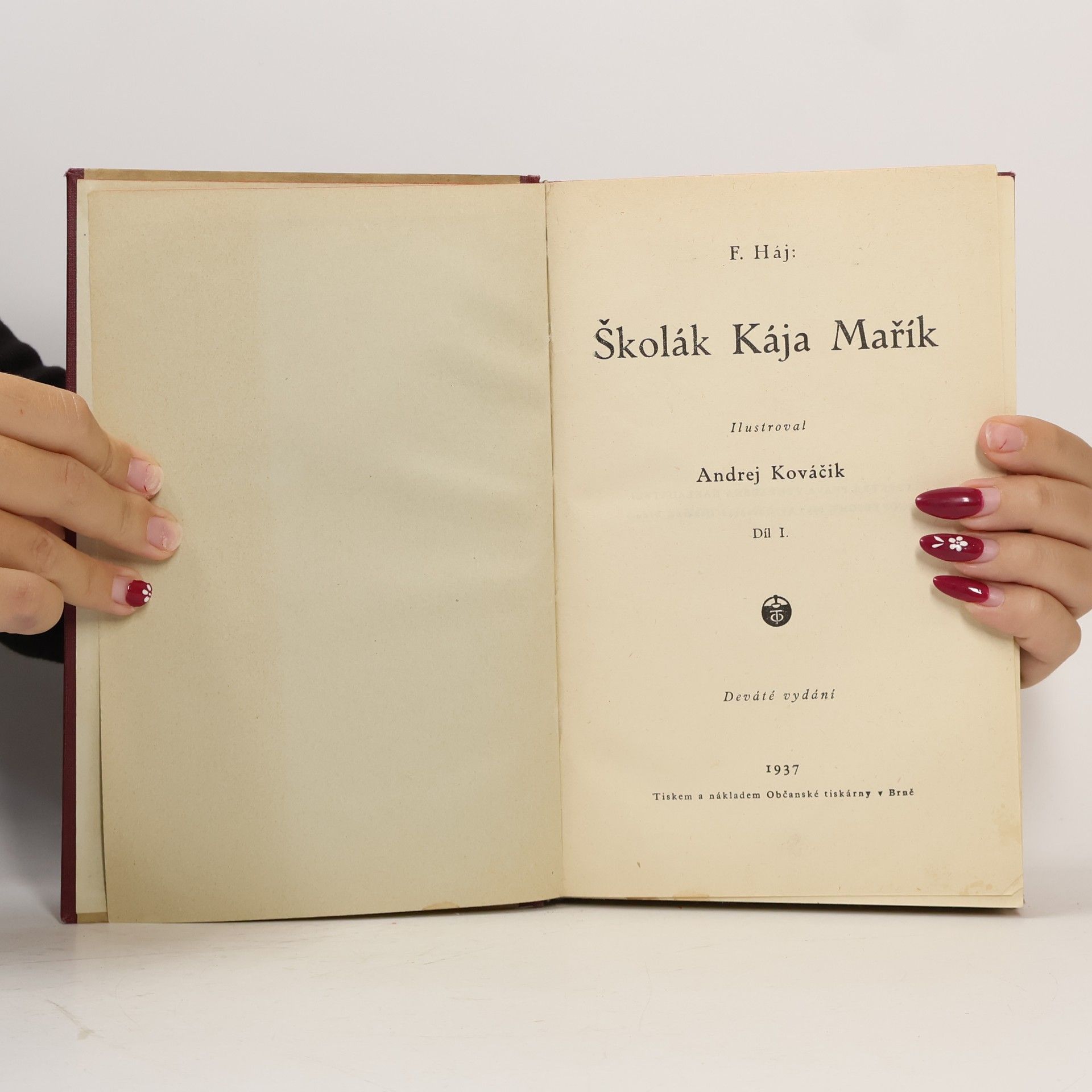 F. Háj Školák Kája Mařík I.
