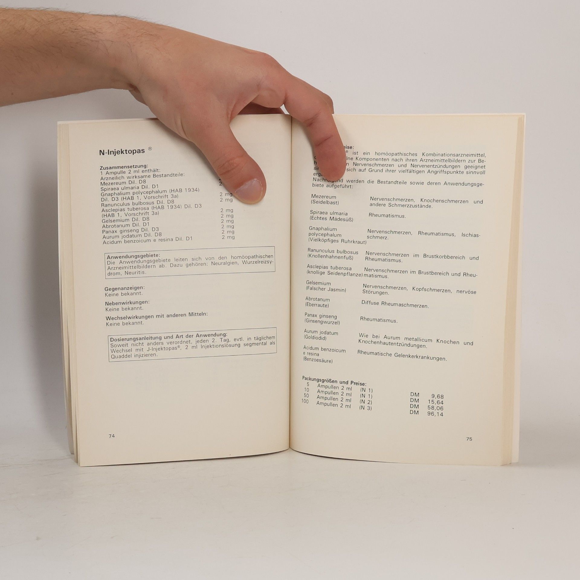 Various authors Injektions-Therapie Pascoe