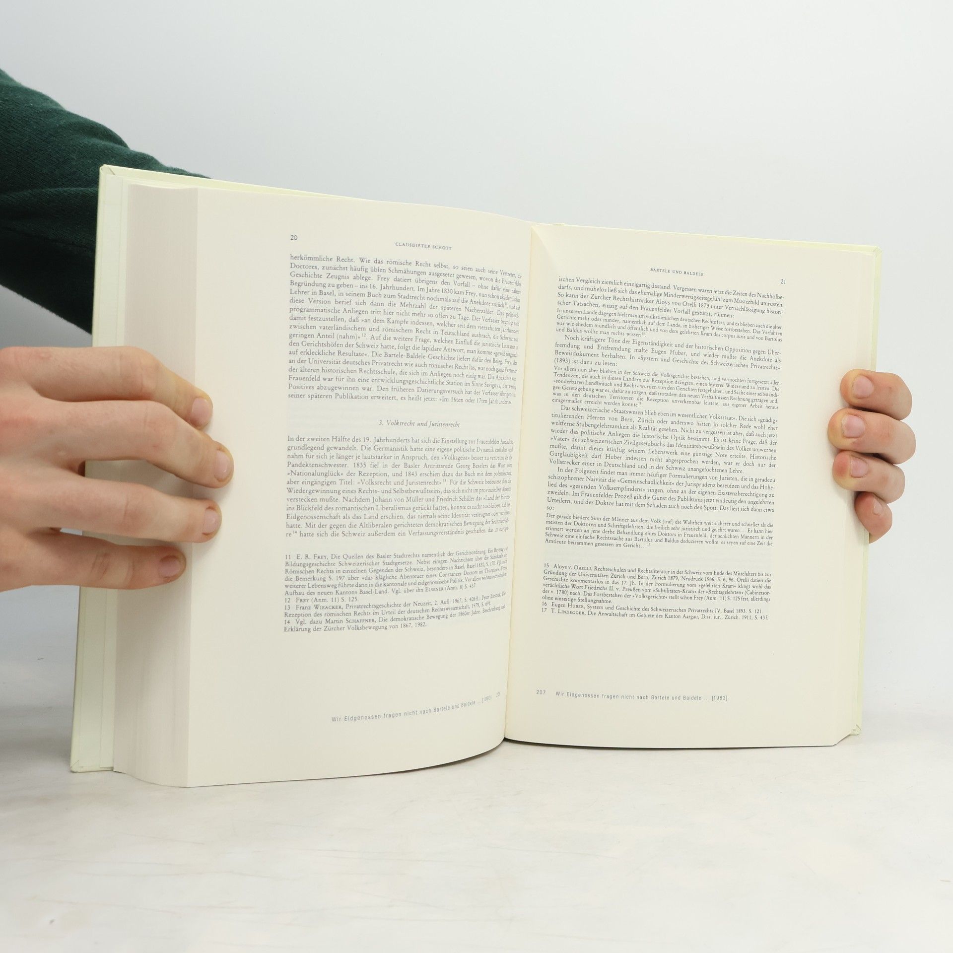 Clausdieter Schott Thesaurus historiae iuris