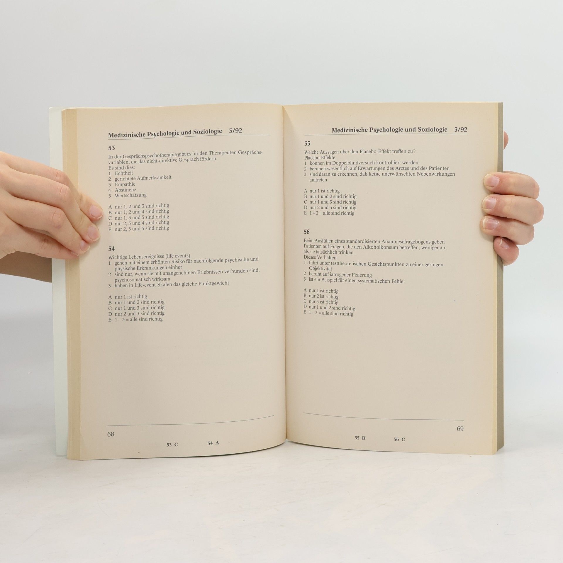 GK1, Medizinische Psychologie und Soziologie