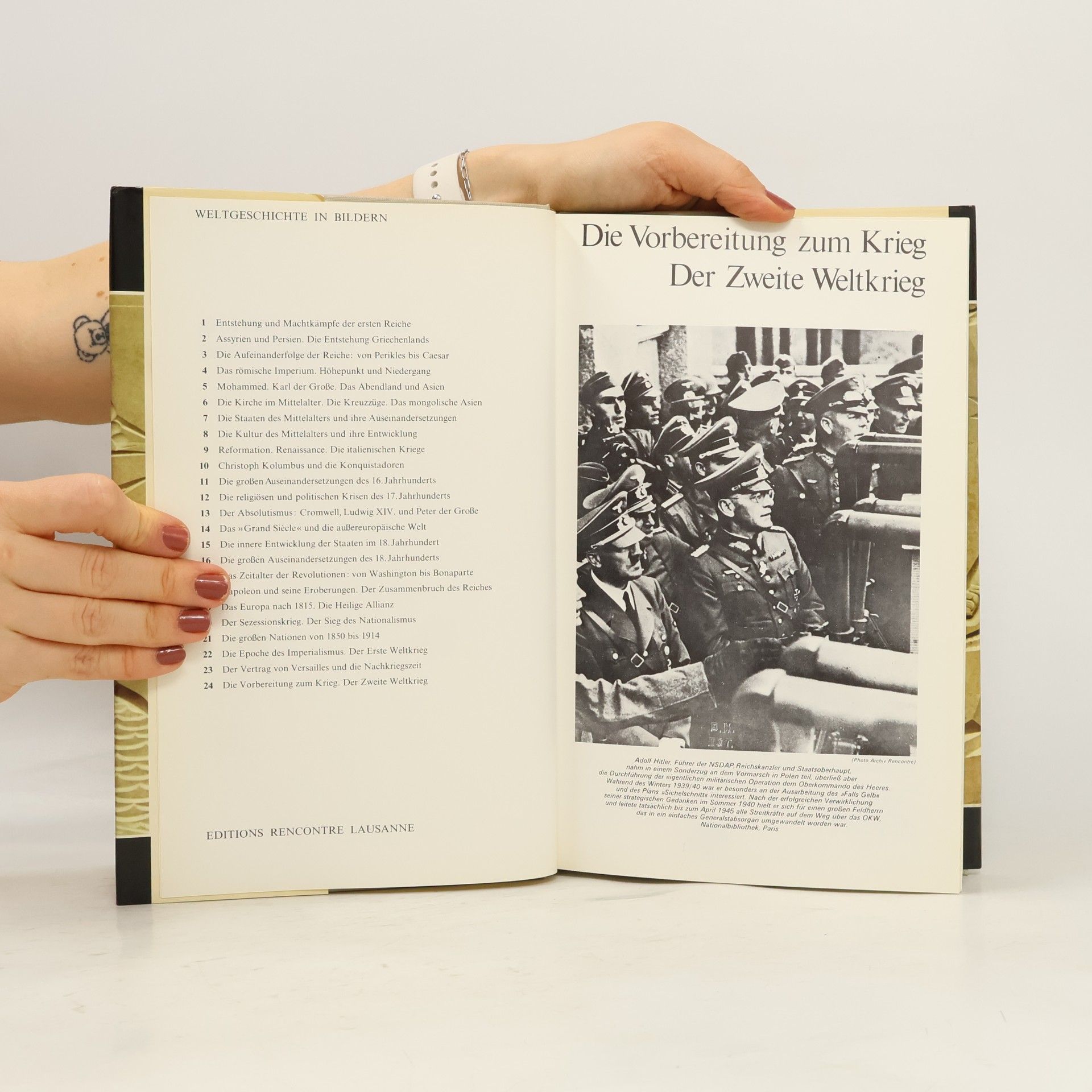 Various authors Die Vorbereitung zum Krieg. Der Zweite Weltkrieg