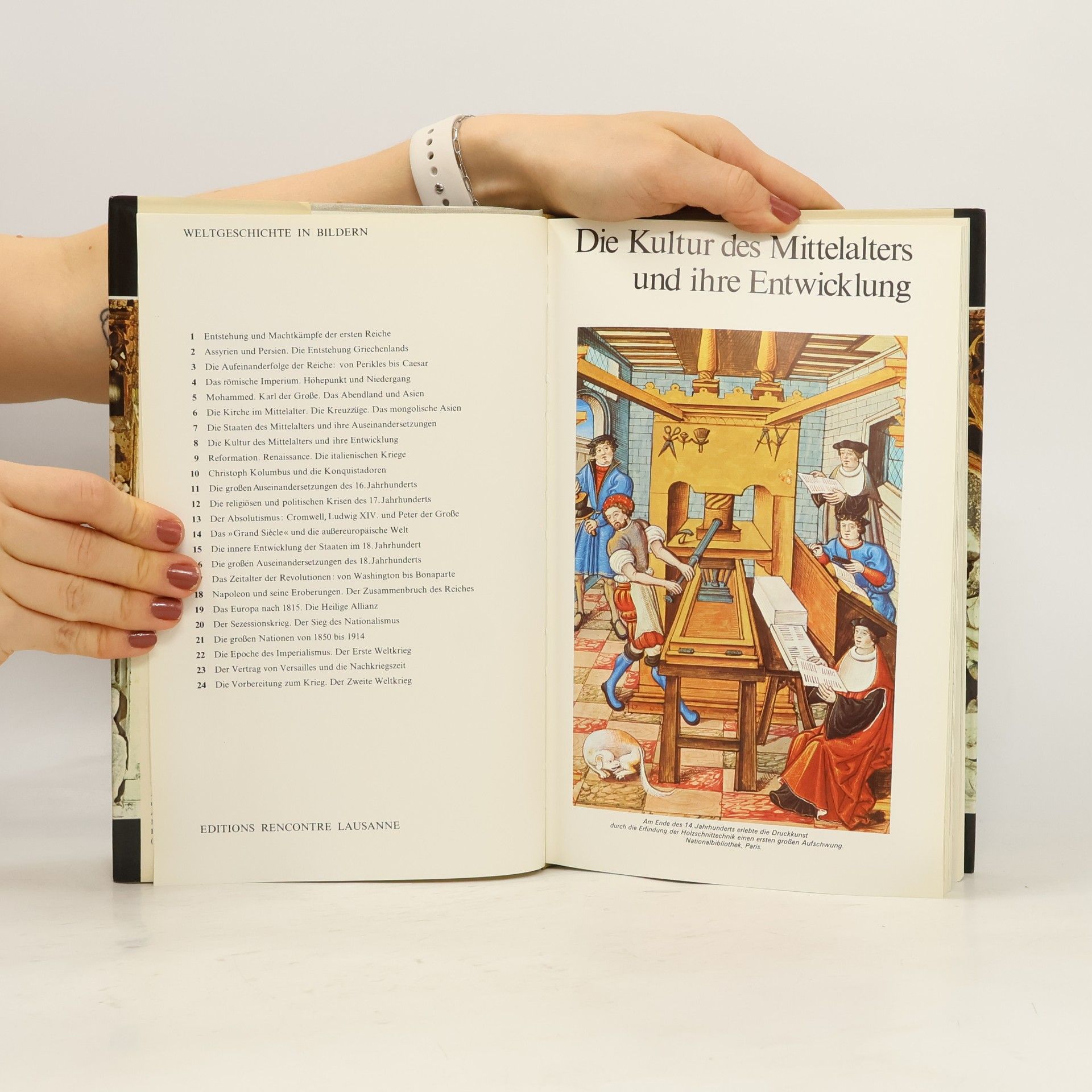 Various authors Die Kultur des Mittelalters und ihre Entwicklung