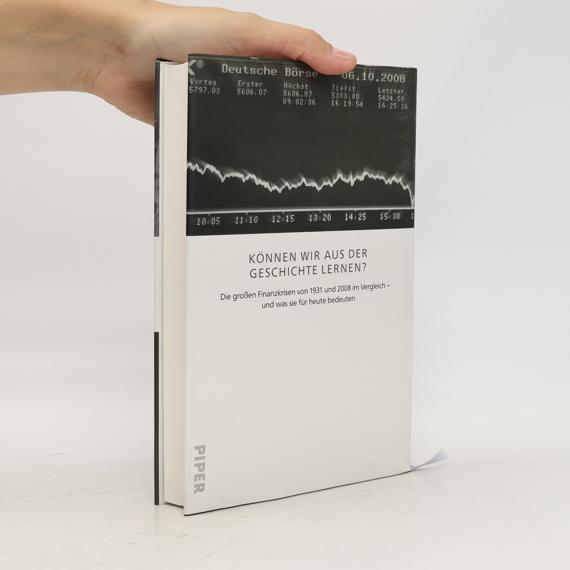 Johannnes Bähr Finanz Krisen 1931-2008