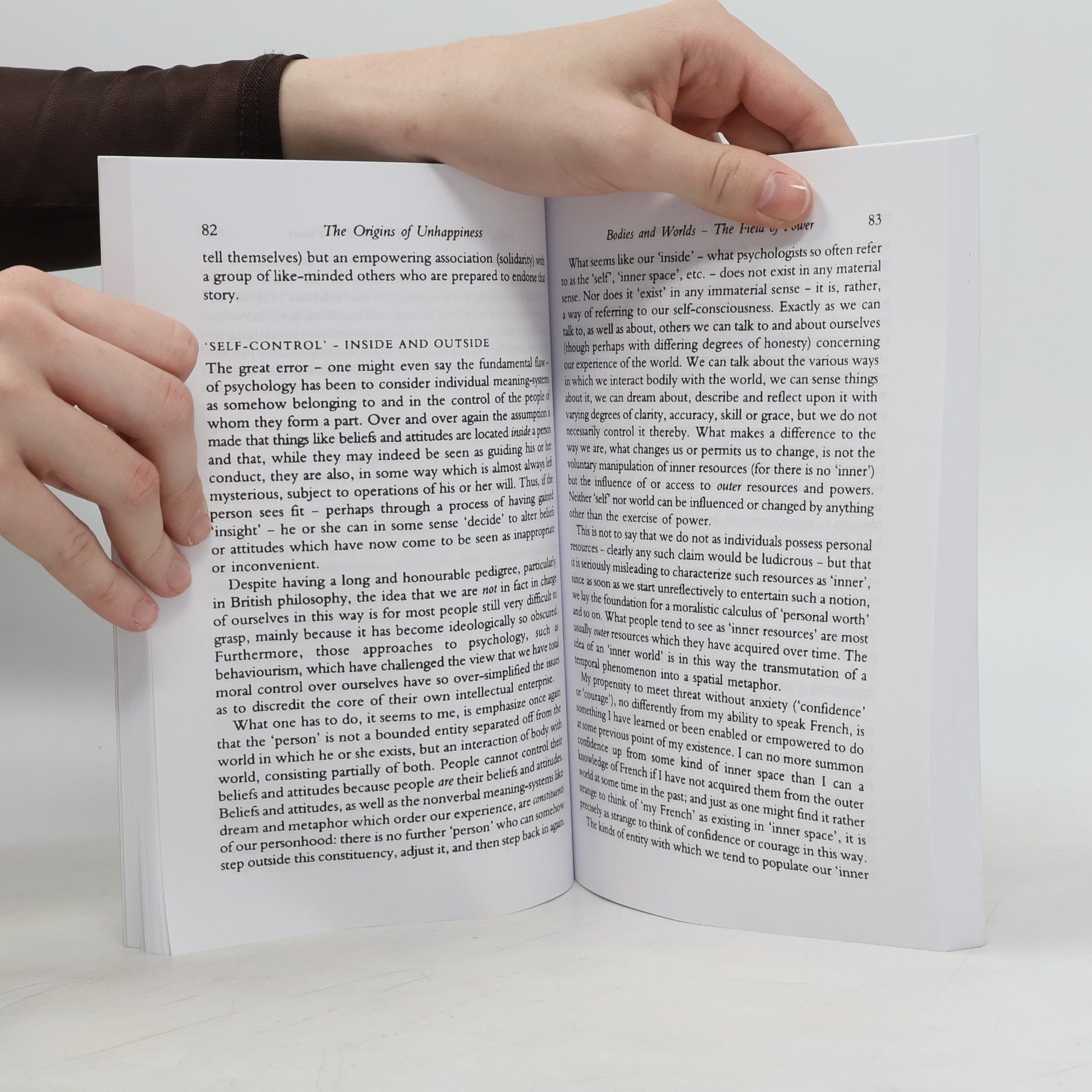 David Smail The Origins of Unhappiness