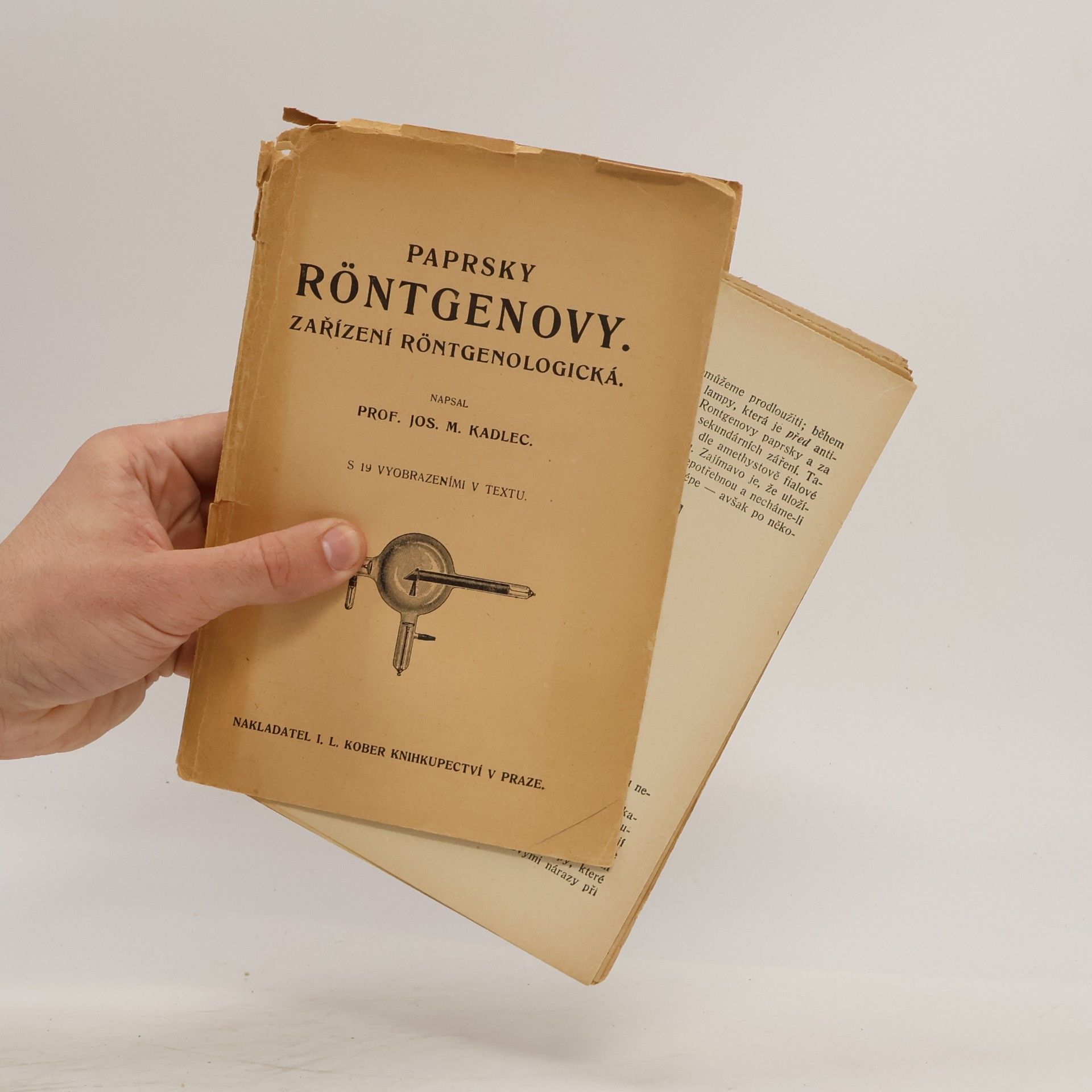 Jos. M. Kadlec Paprsky Röntgenovy