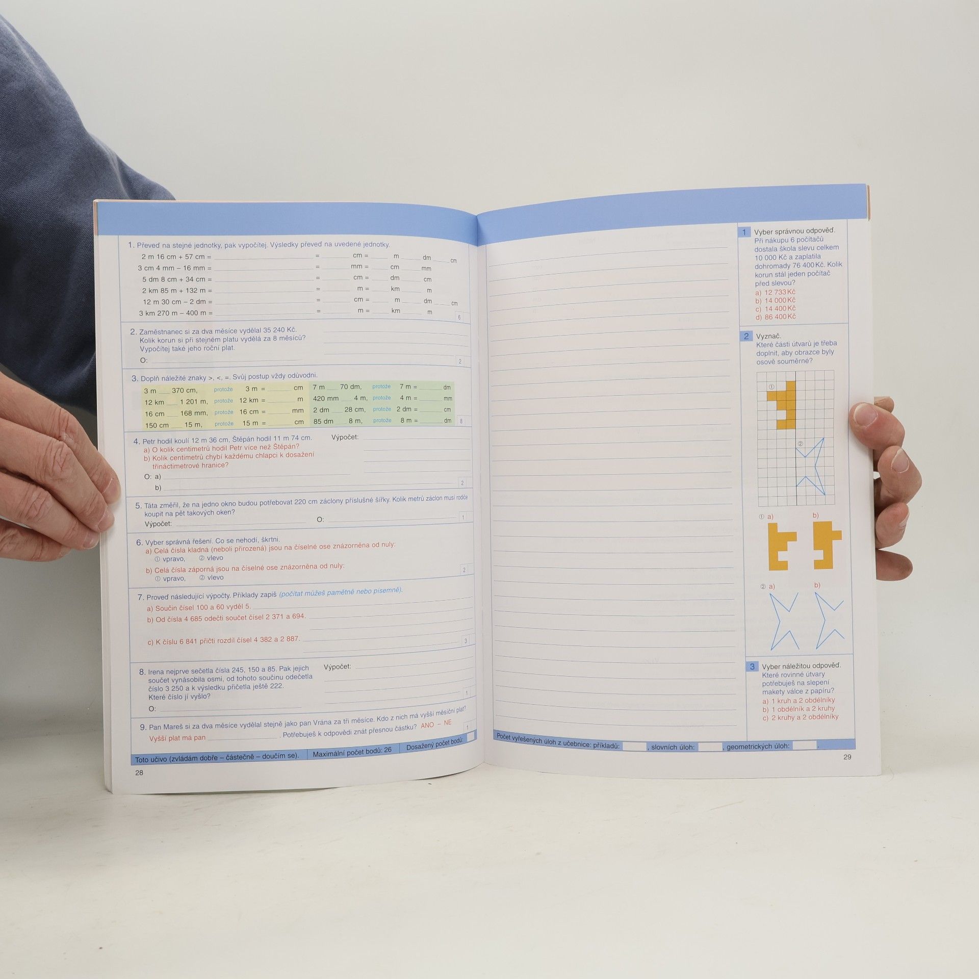 Jaroslava Justová Pracovní sešit k učebnici matematika 5, I. díl
