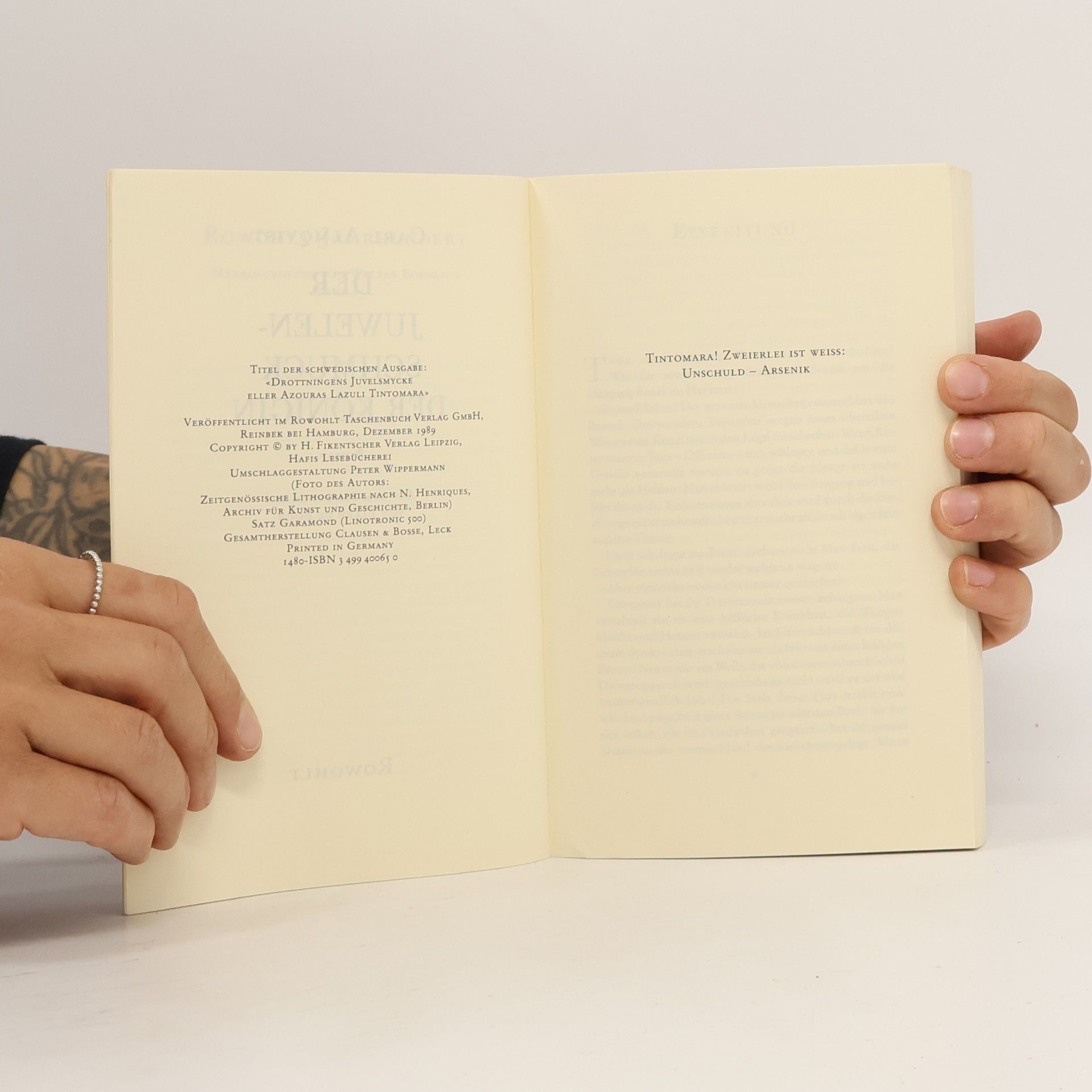 Carl Jonas Love Almqvist DER JUWELENSCHMUCK DER KÖNIGIN