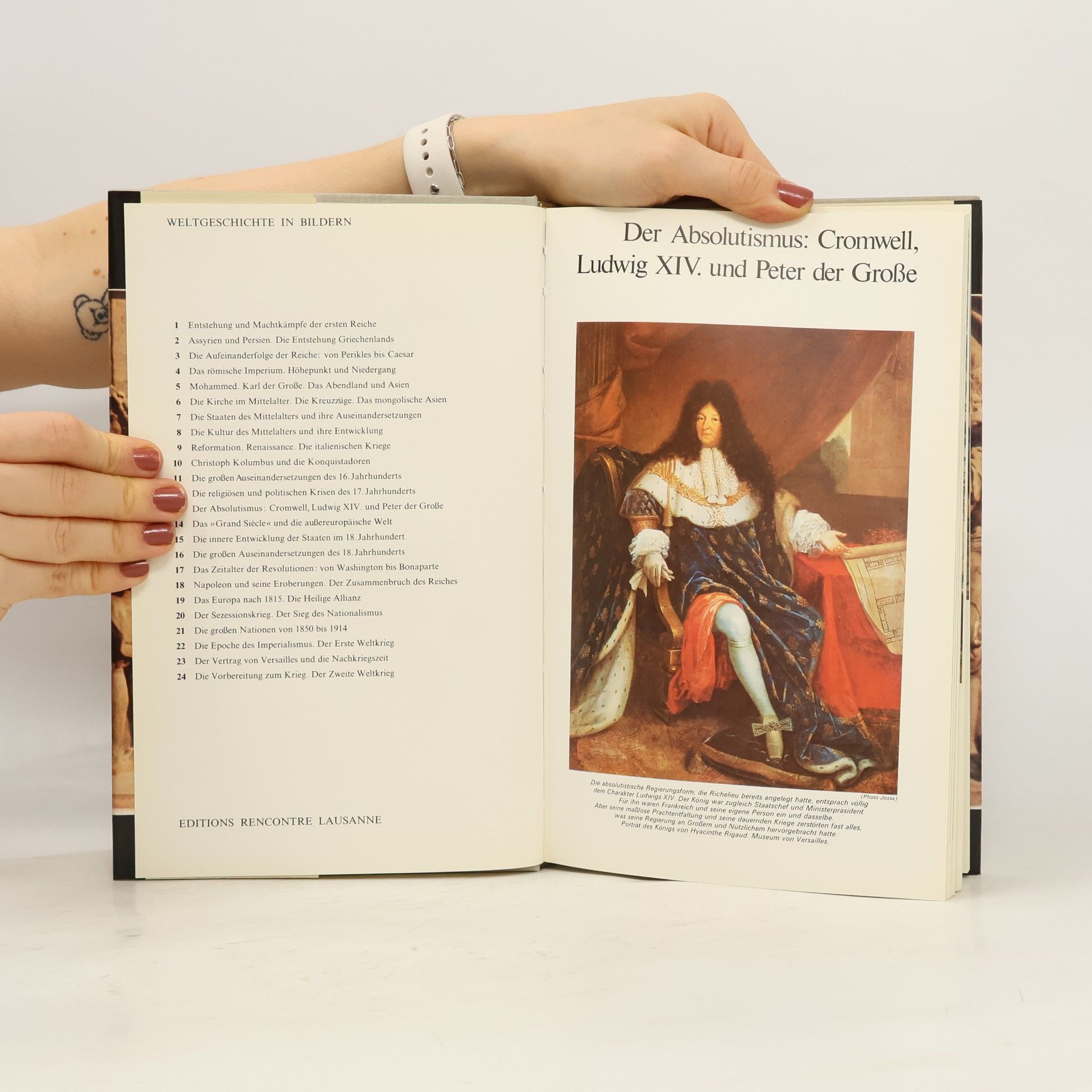 Various authors Der Absolutismus: Cromwell, Ludwig XIV. und Peter der Große