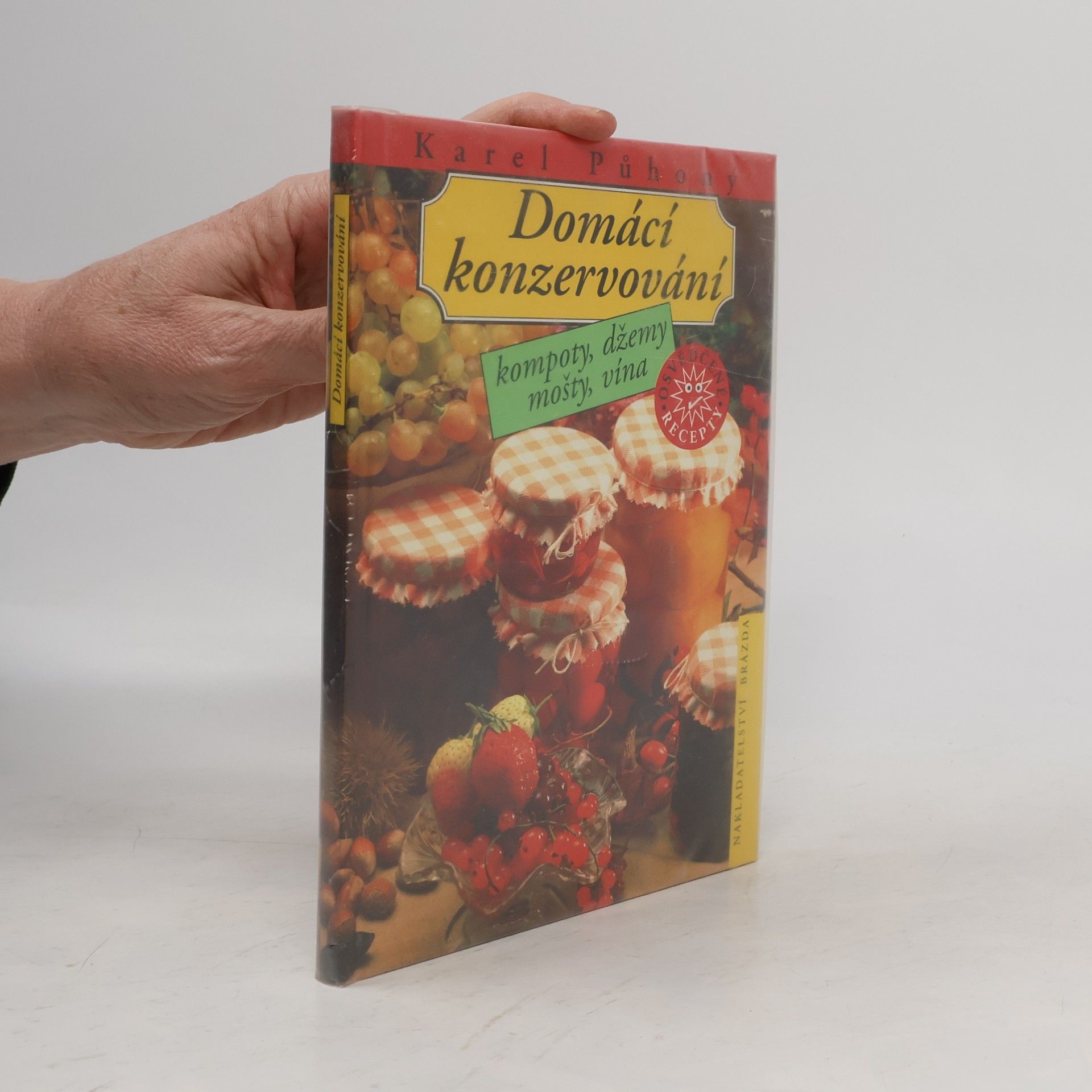 Domácí konzervování : Kompoty, džemy, mošty, vína