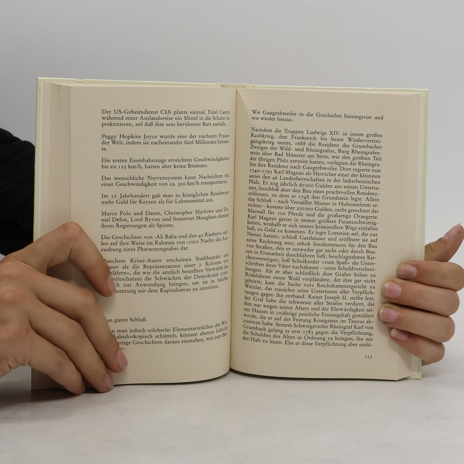 Hanswilhelm Haefs Handbuch des nutzlosen Wissens 1