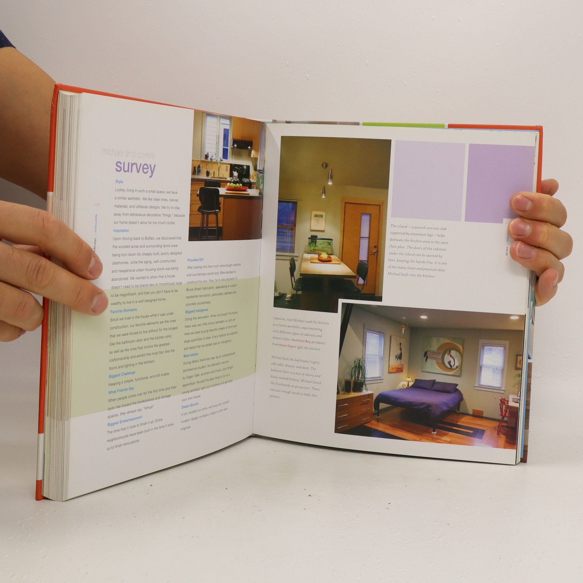 Kolektiv autorů Apartment therapy presents: real homes,real people, hundreds of real design solutions